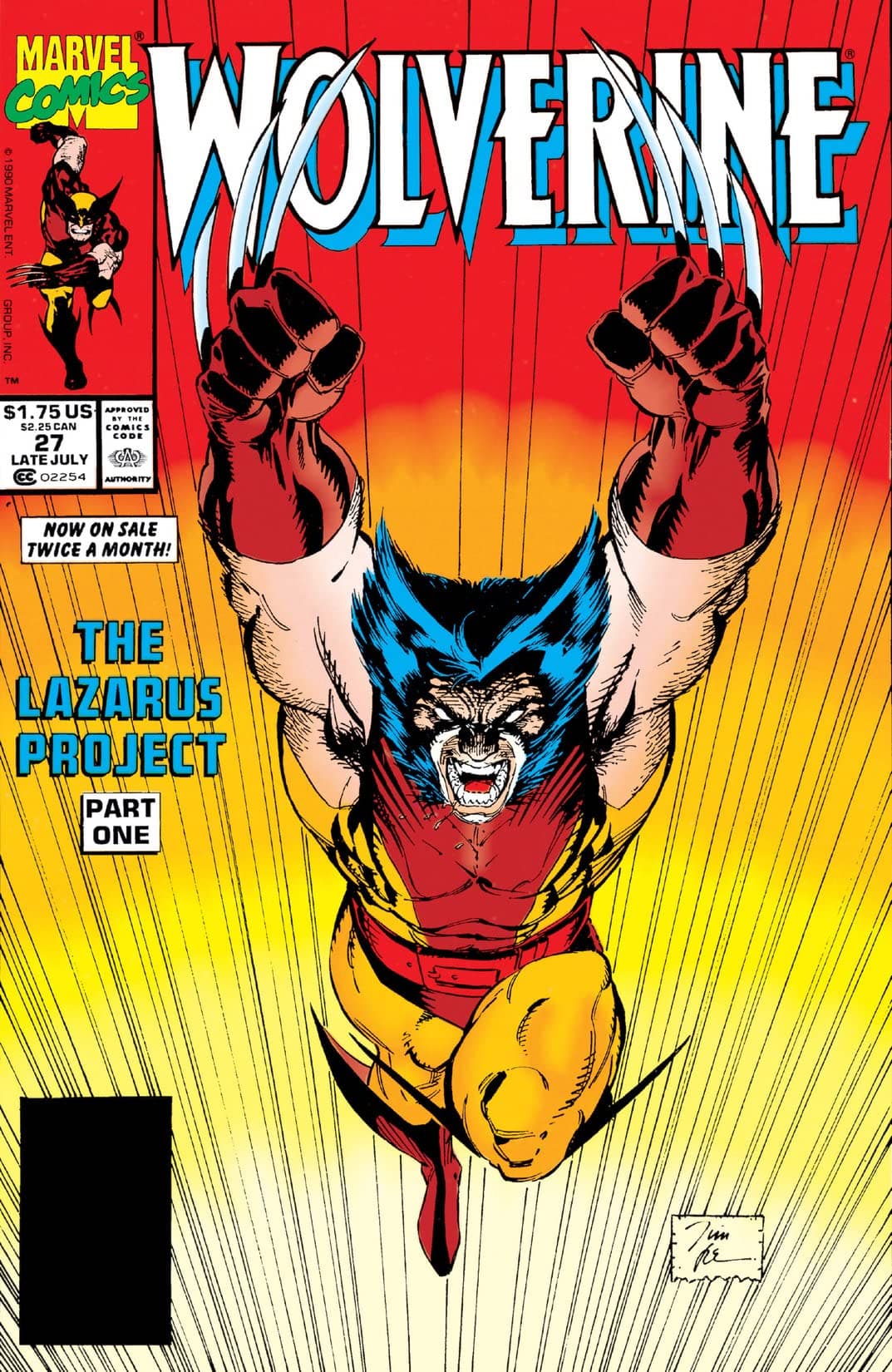 Wolverine #27 cover