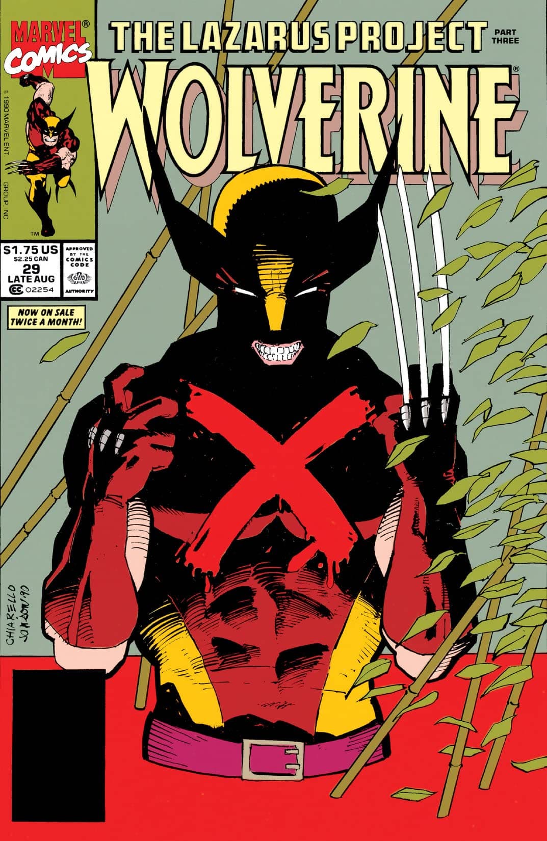 Wolverine #29 cover