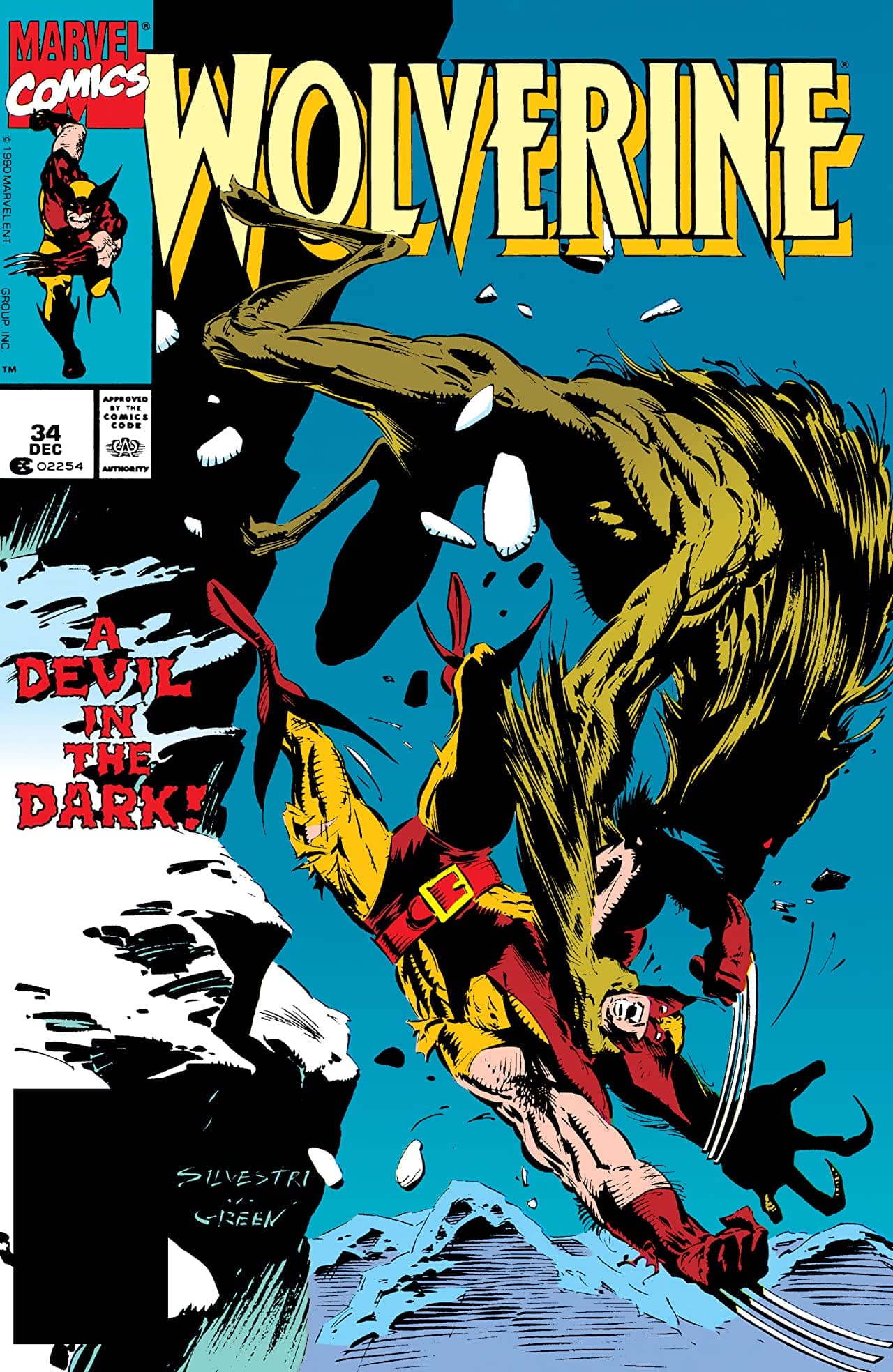 Wolverine #34 cover