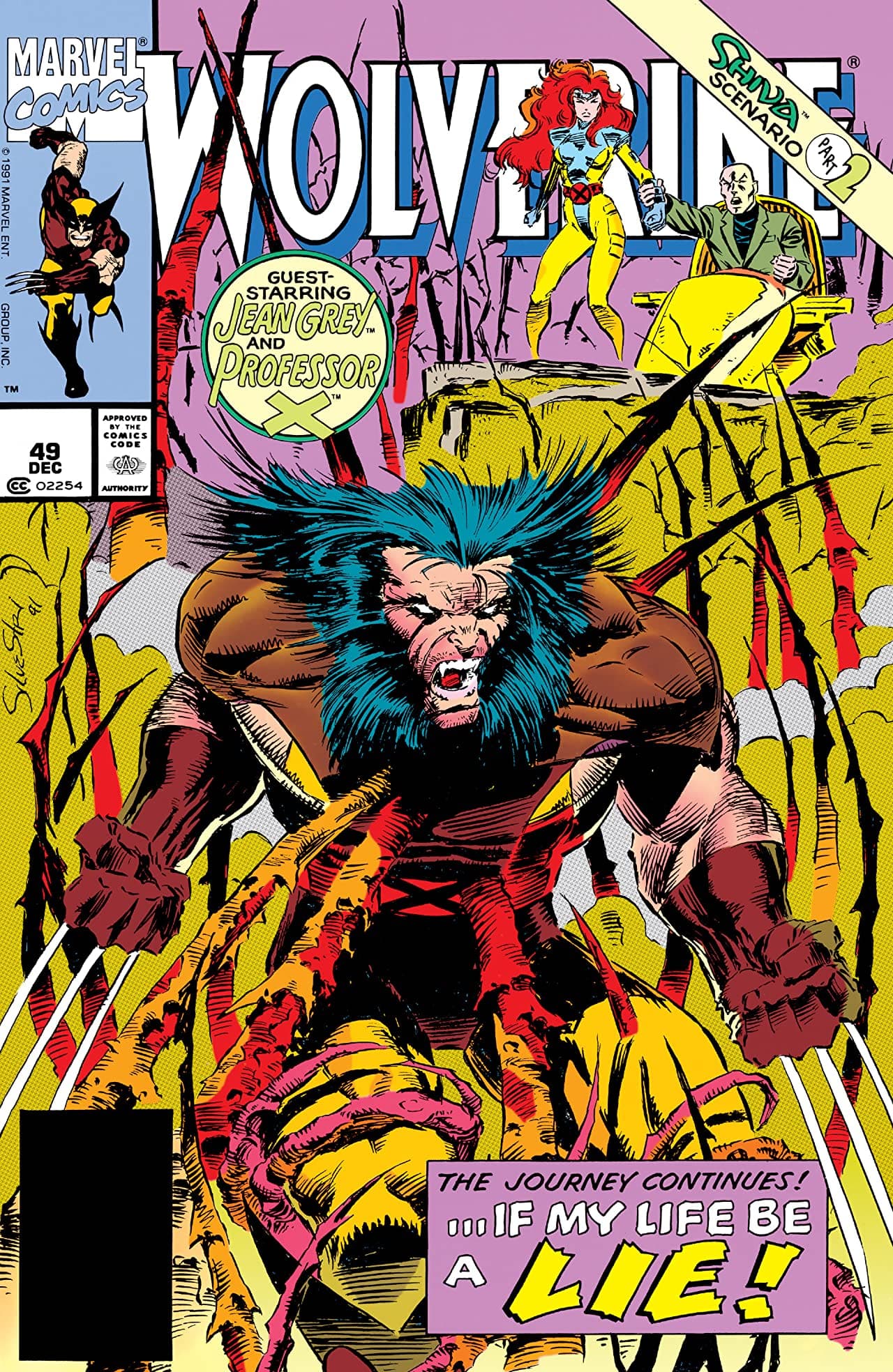 Wolverine #49 cover
