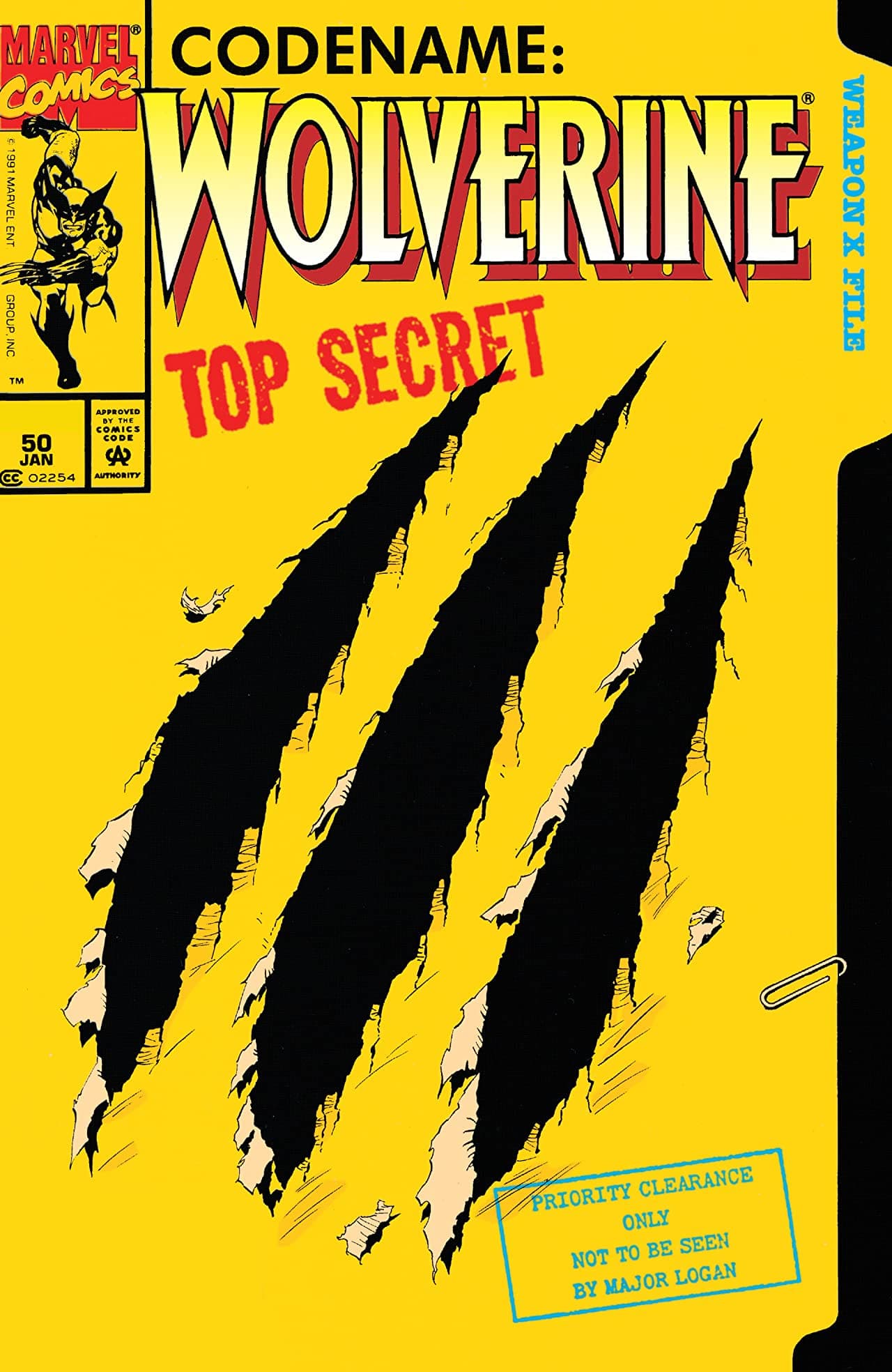 Wolverine #50 cover