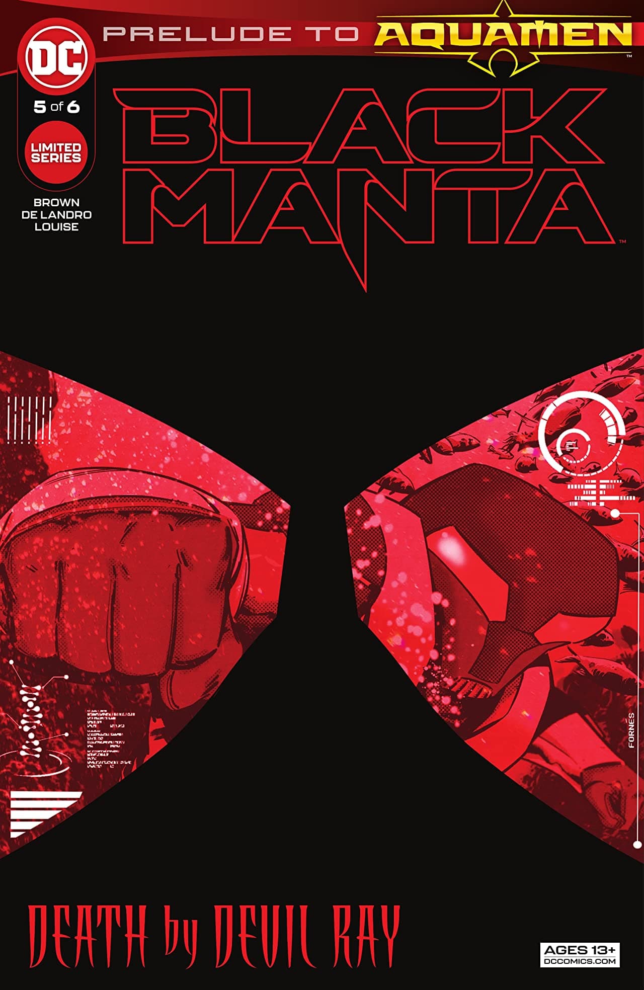 Black Manta #5 cover