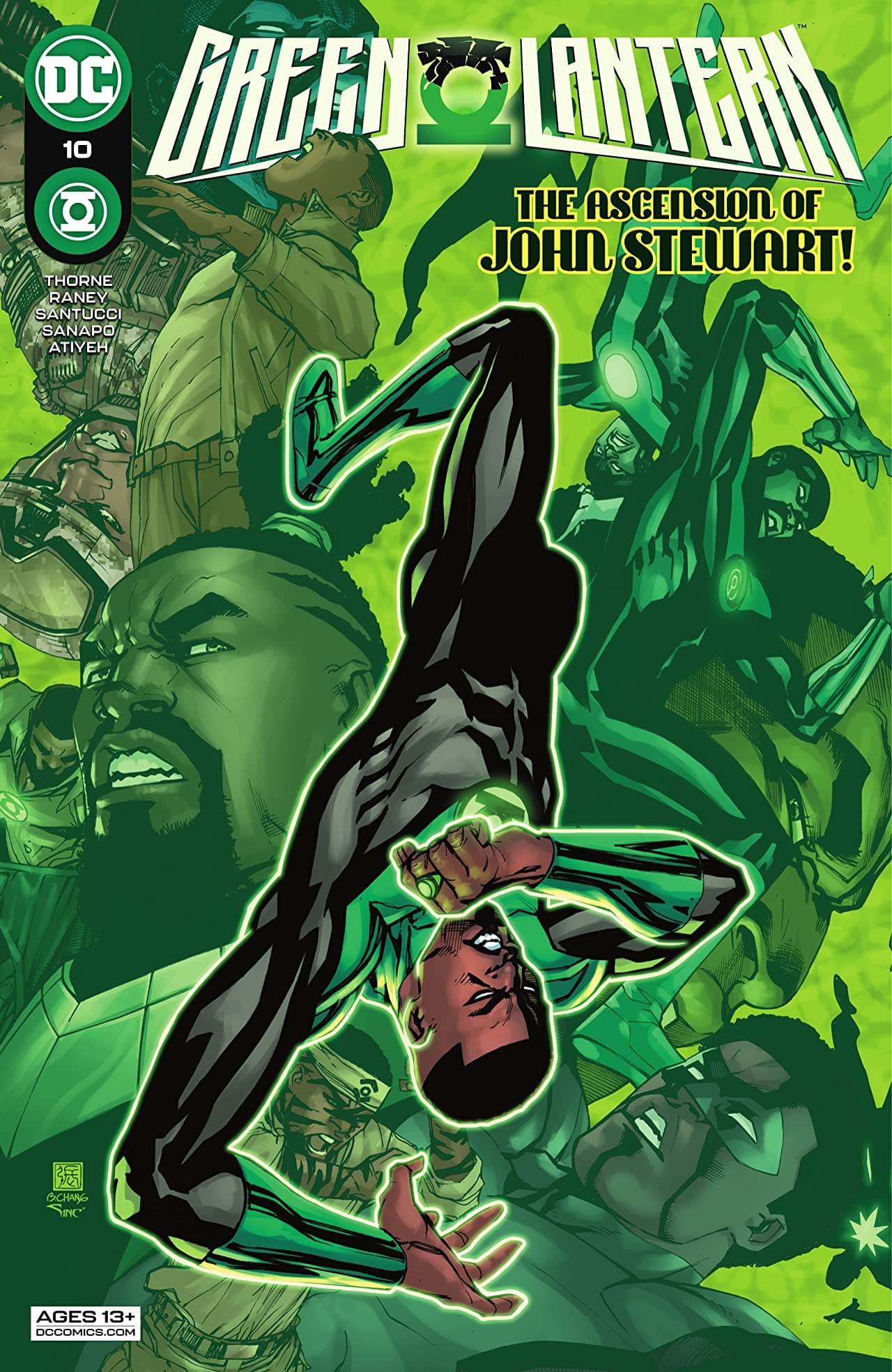 Green Lantern #10 cover