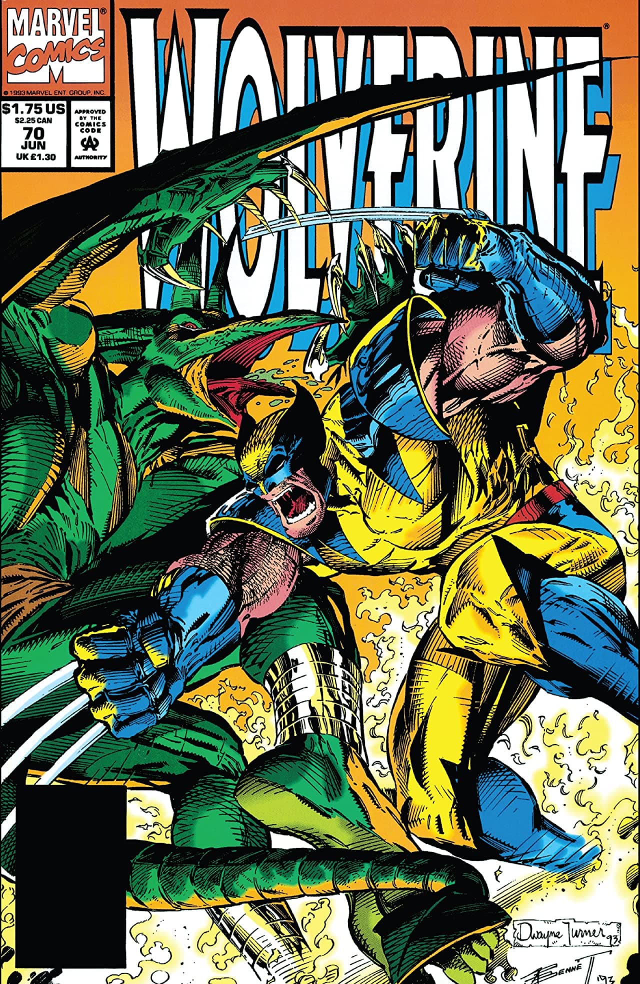 Wolverine #70 cover