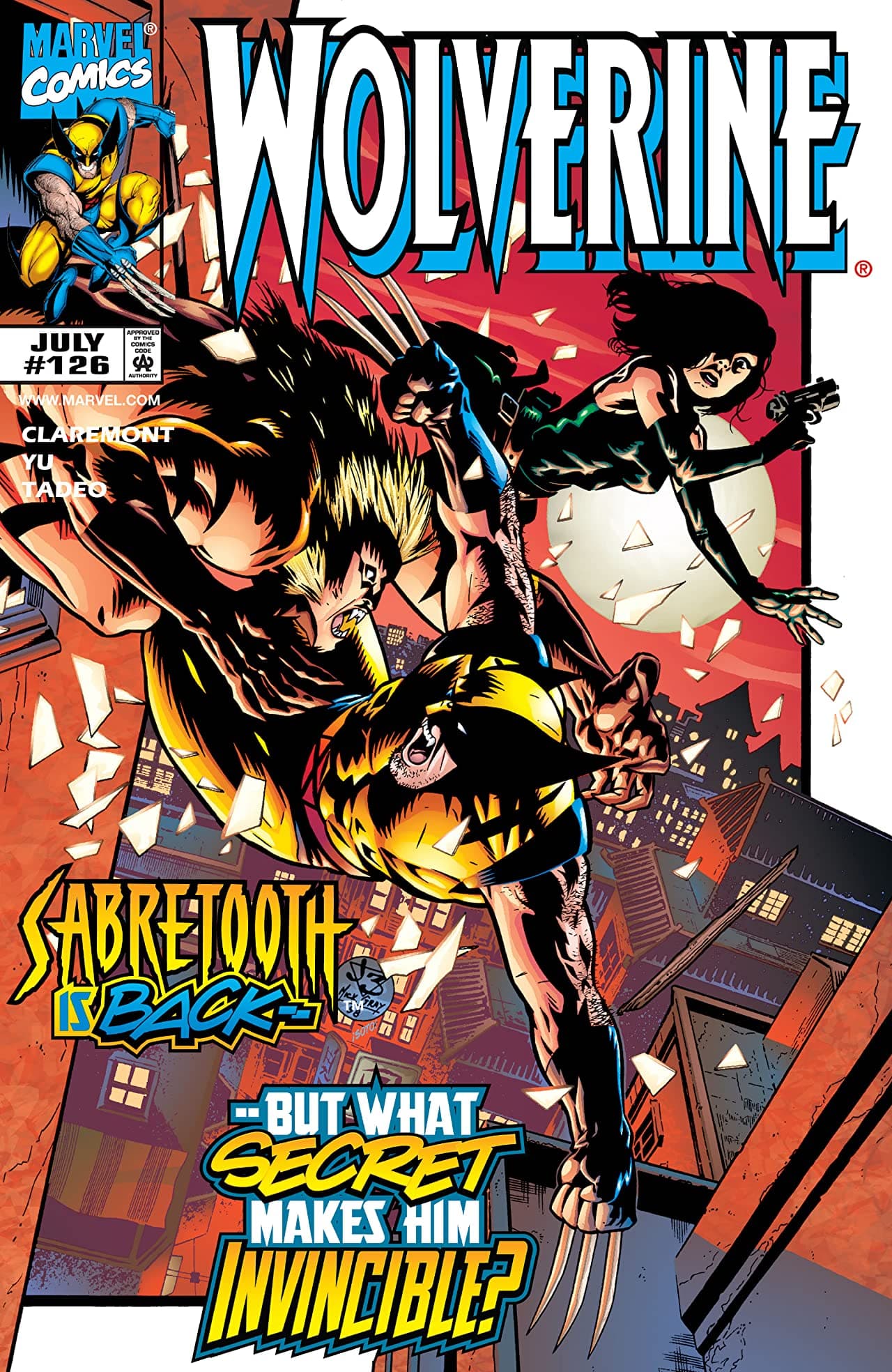 Wolverine #126 cover