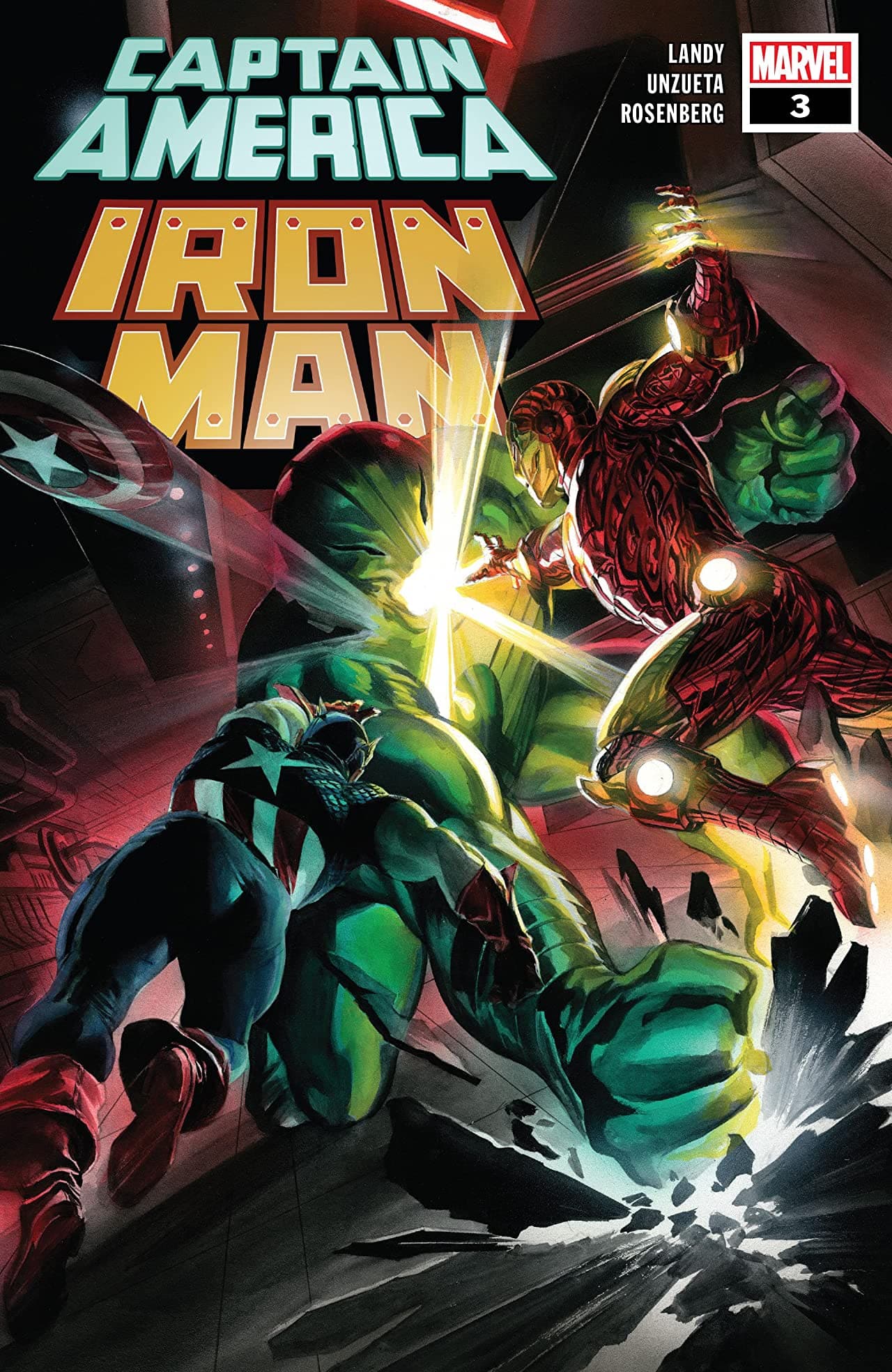 Captain America/Iron Man #3 cover