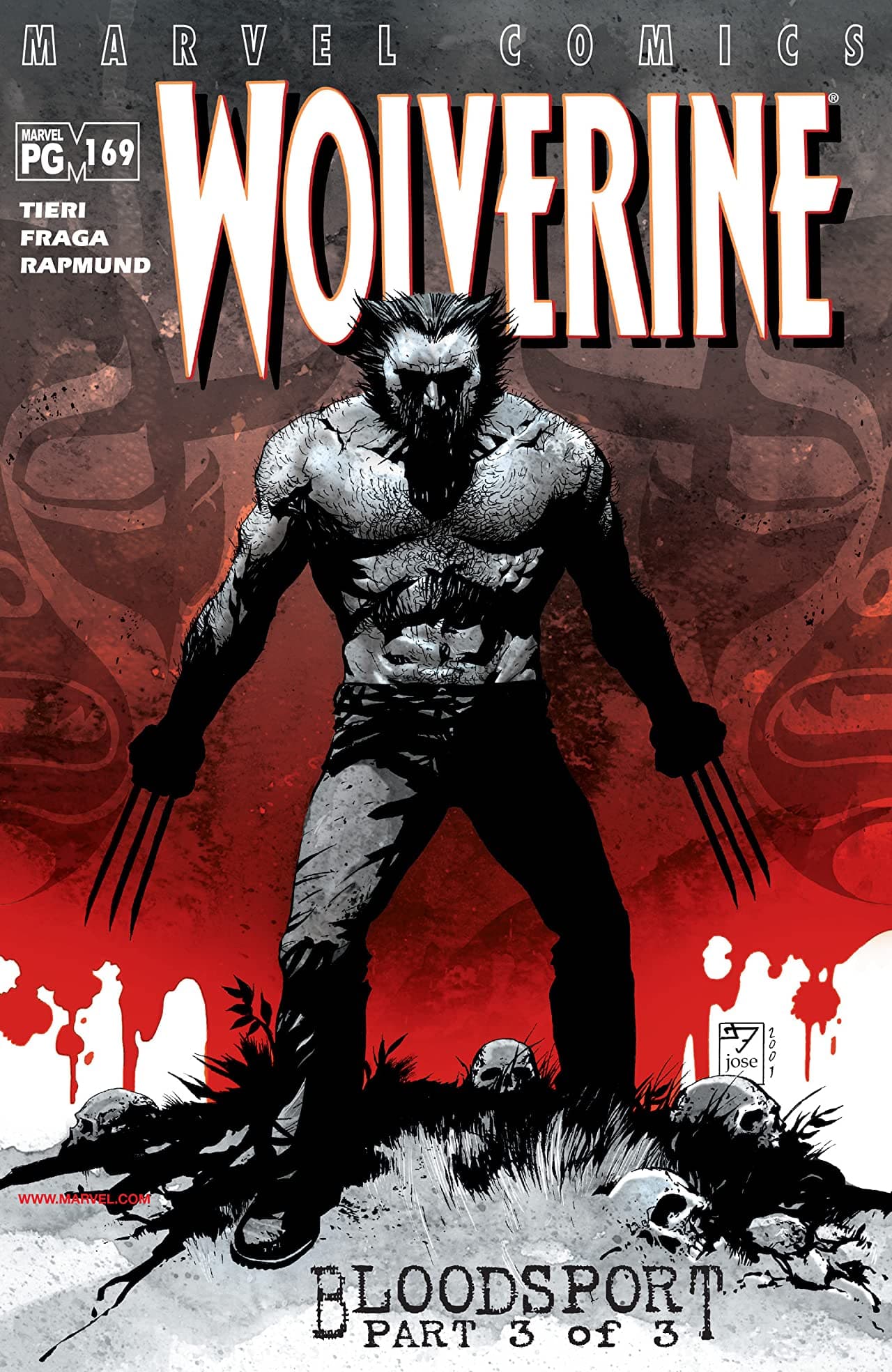 Wolverine #169 cover