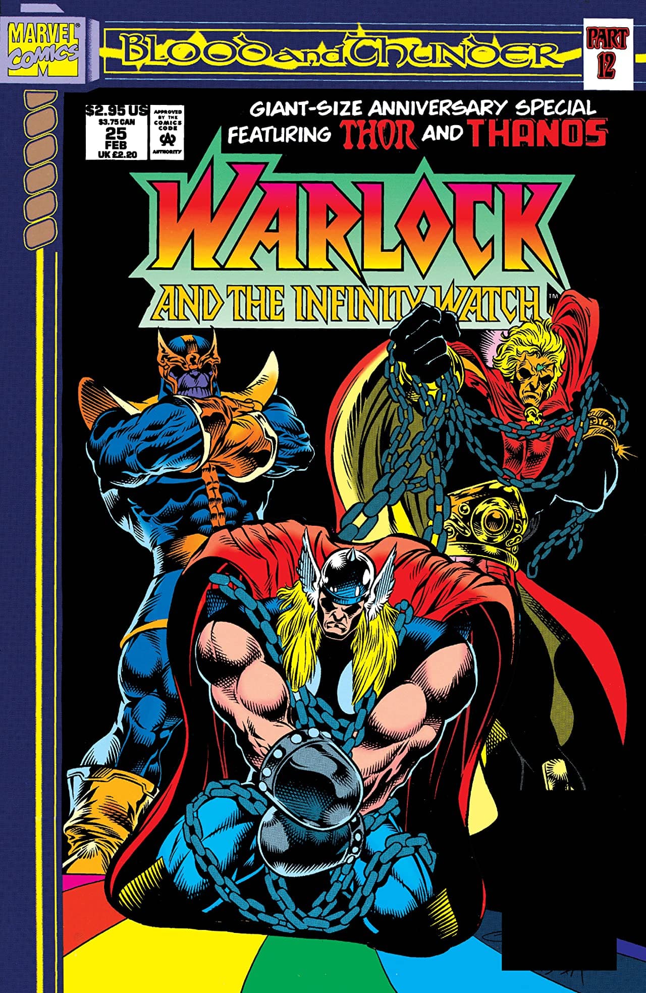 Warlock and the Infinity Watch #25 cover