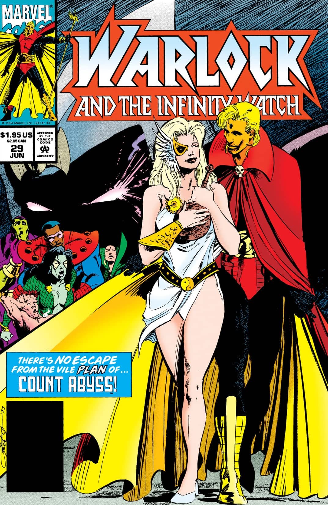 Warlock and the Infinity Watch #29 cover