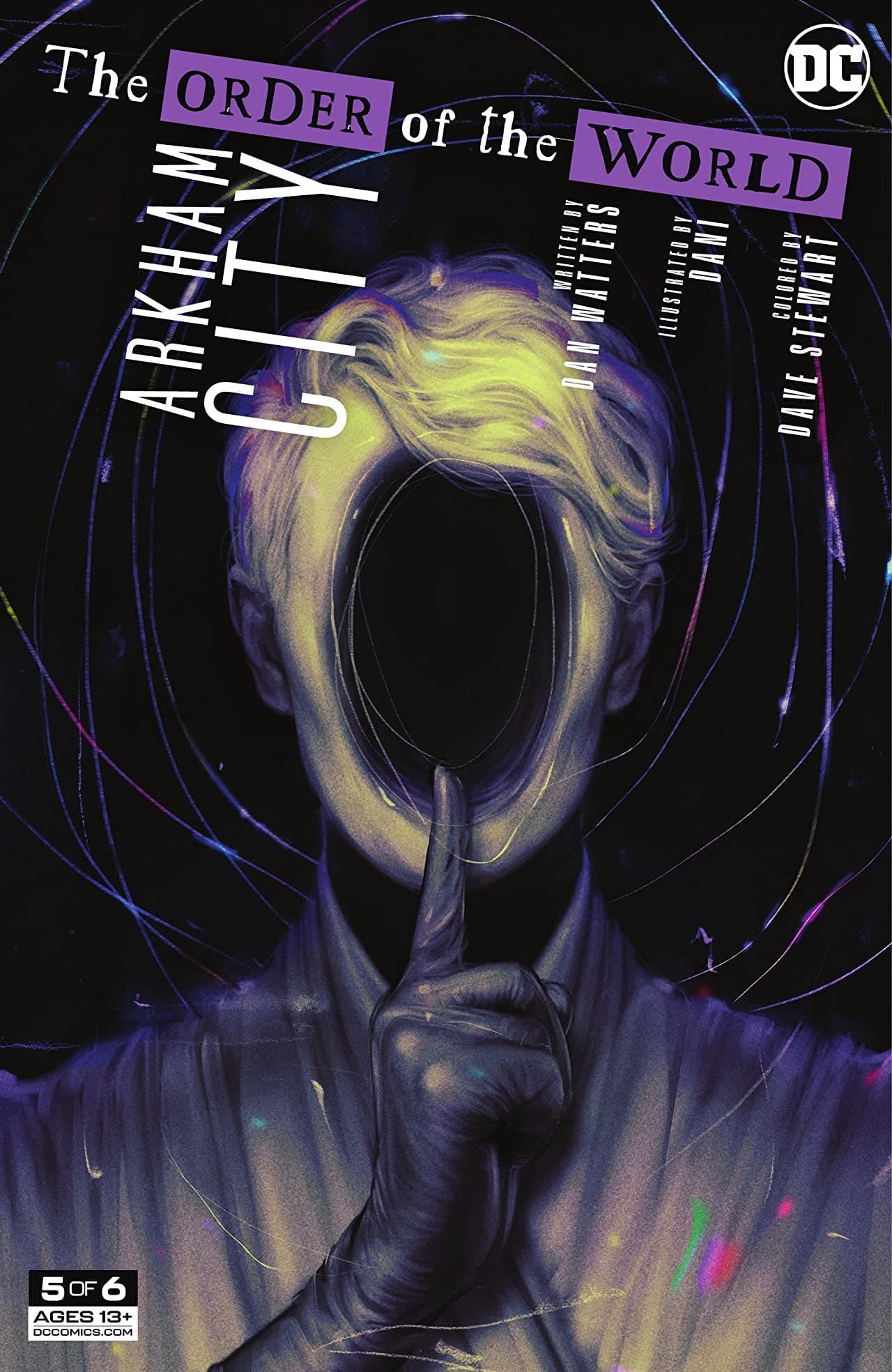 Arkham City: The Order of the World #5 cover