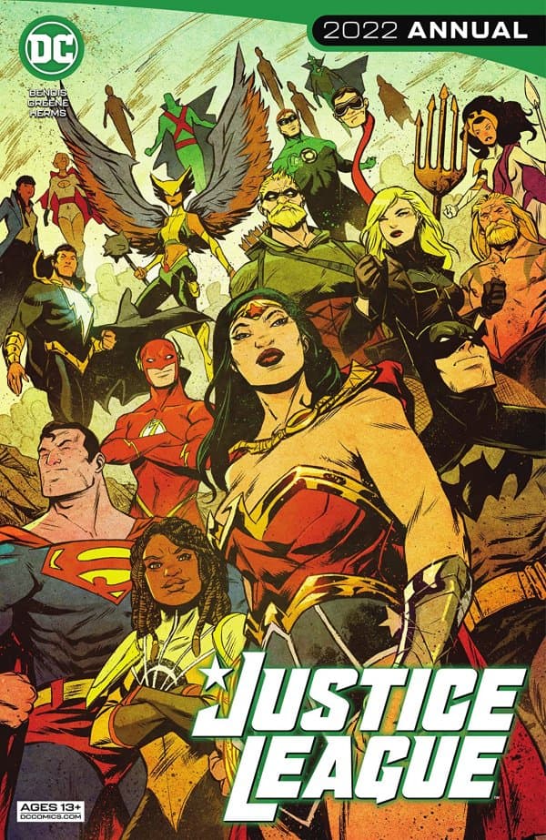 Justice League 2022 Annual #1 cover
