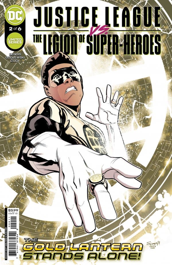Justice League vs. the Legion of Super-Heroes #2 cover
