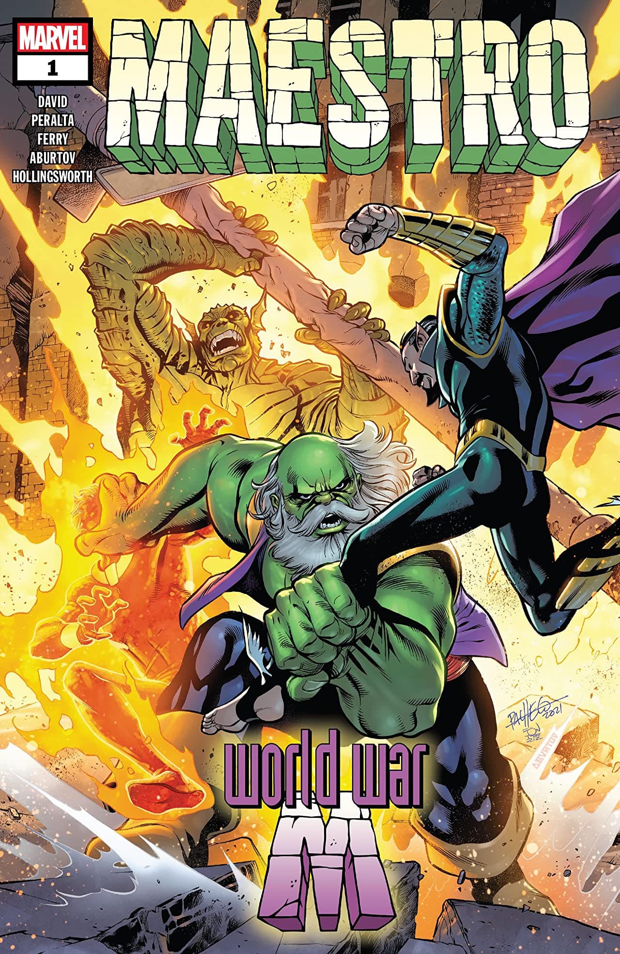 Maestro: World War M #1 cover
