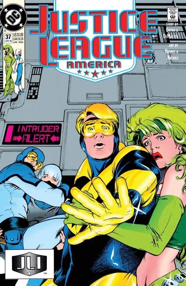 Justice League America #37 cover