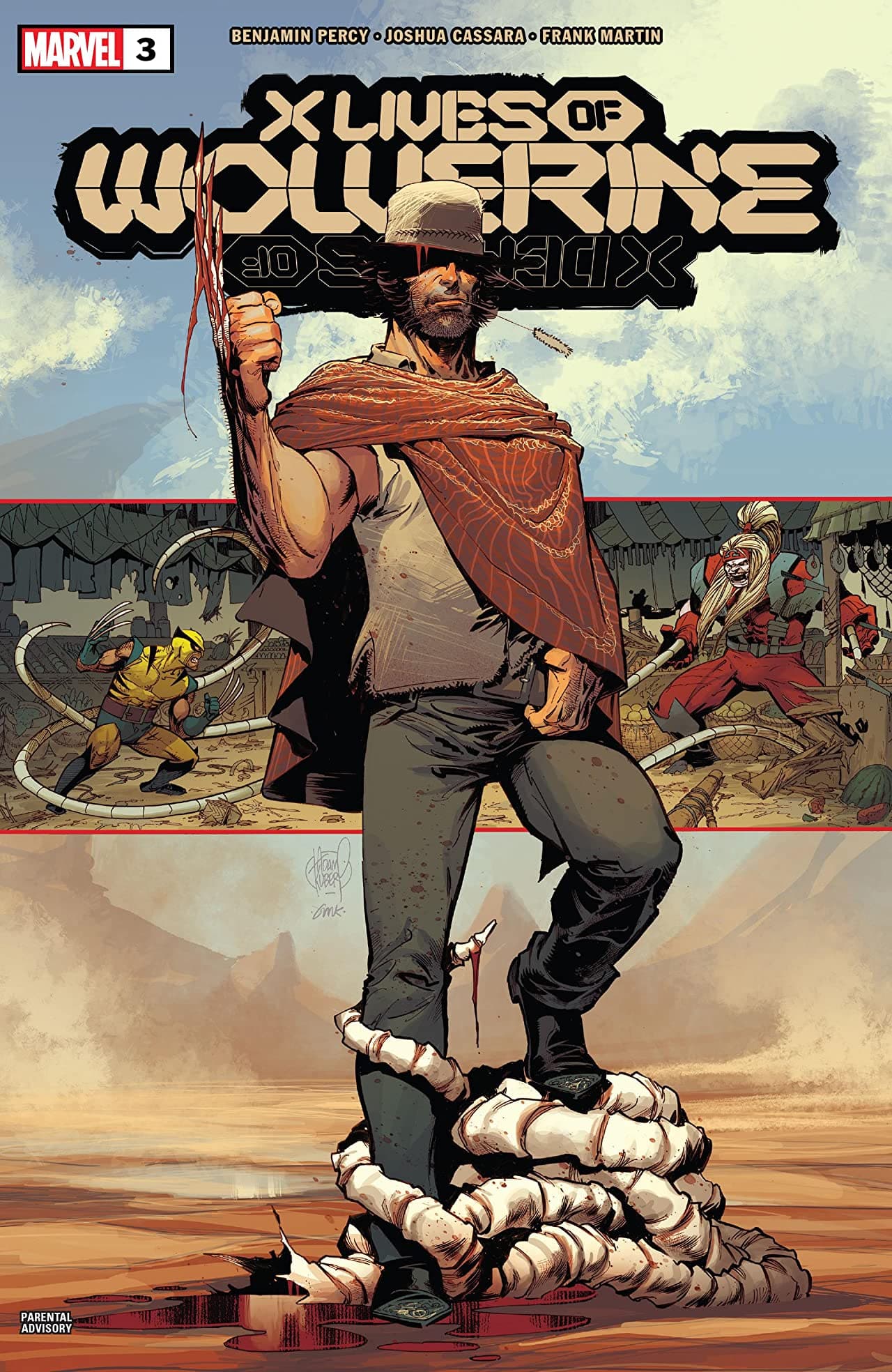 X Lives of Wolverine #3 cover