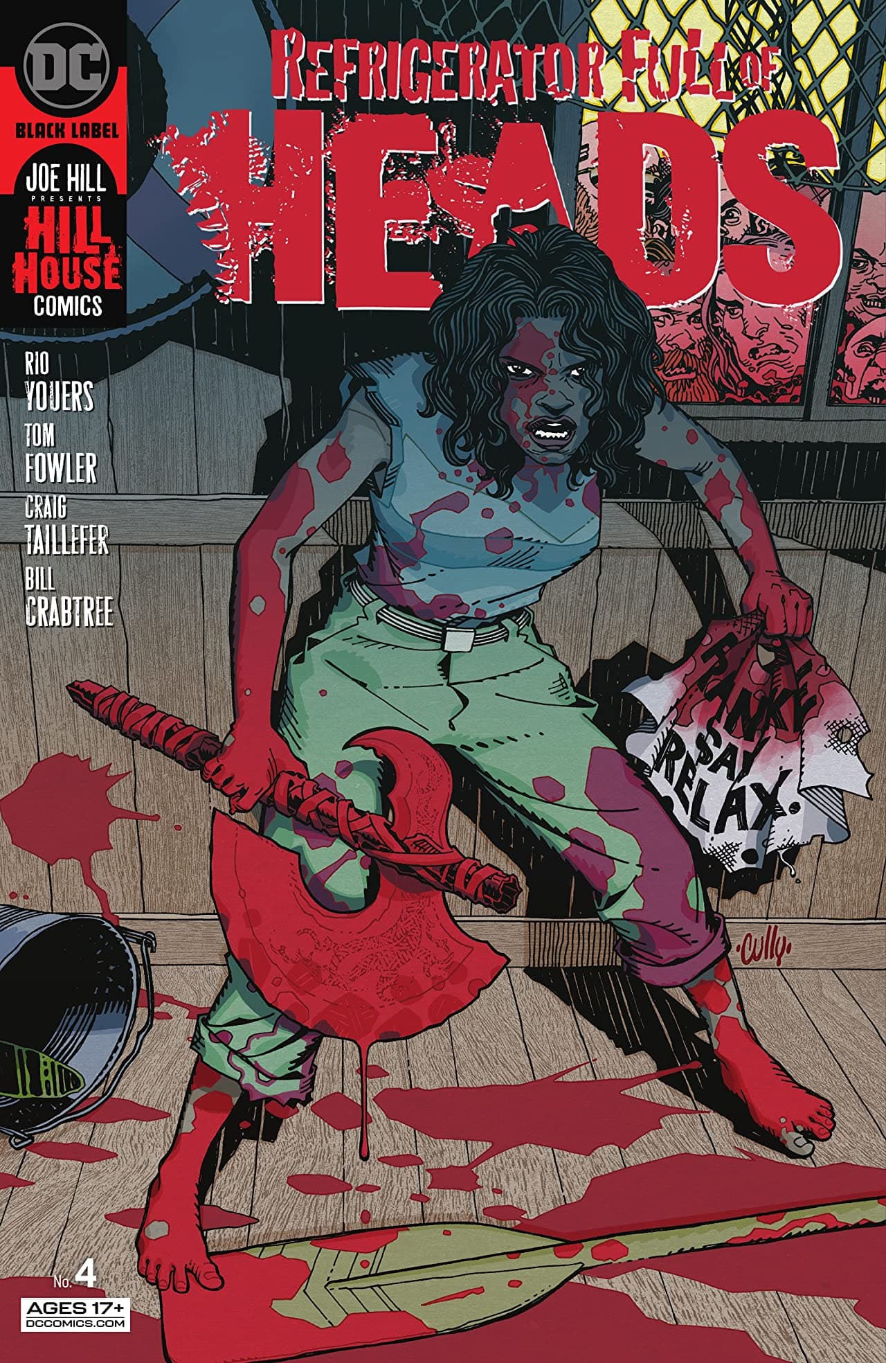 Refrigerator Full of Heads #4 cover