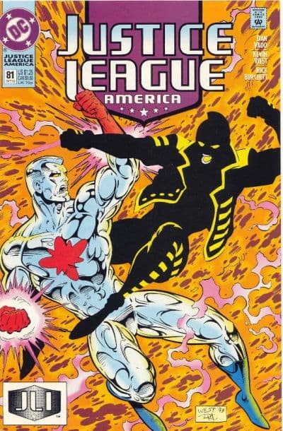 Justice League America #81 cover