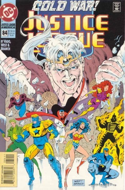 Justice League America #84 cover