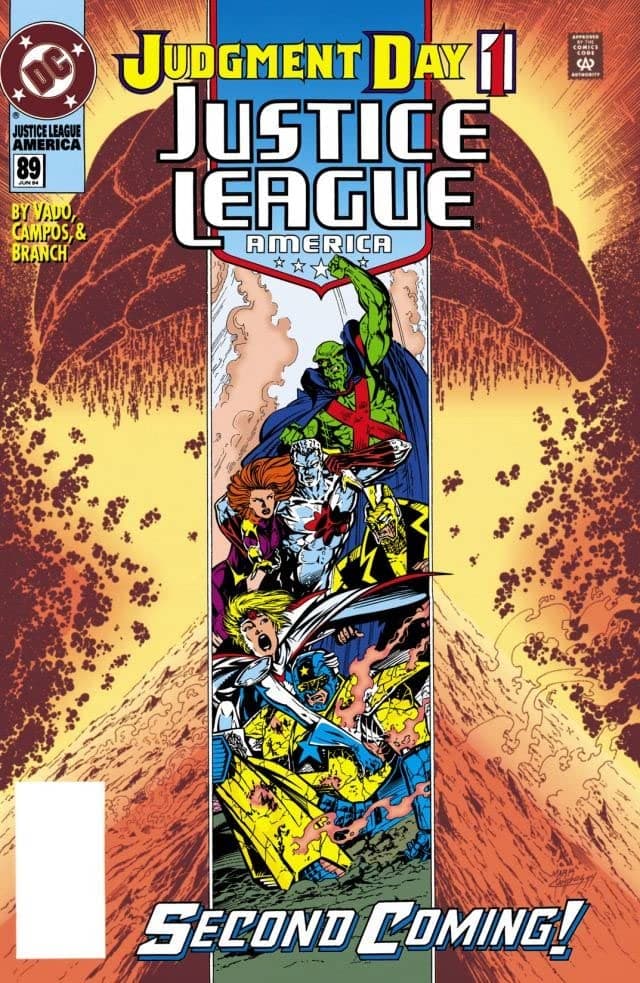 Justice League America #89 cover