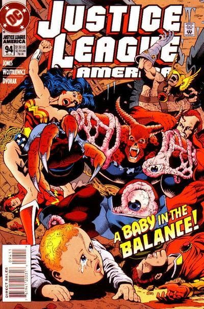 Justice League America #94 cover