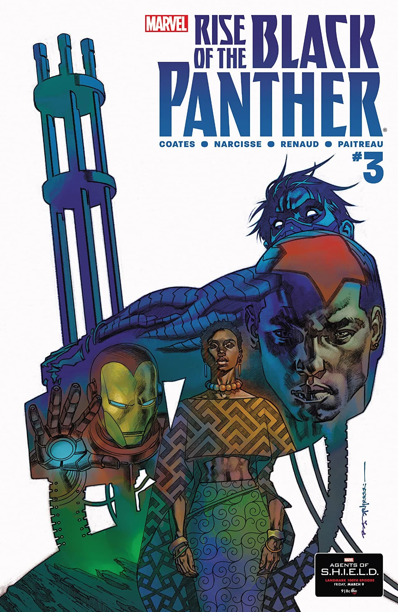 Rise of the Black Panther #3 cover