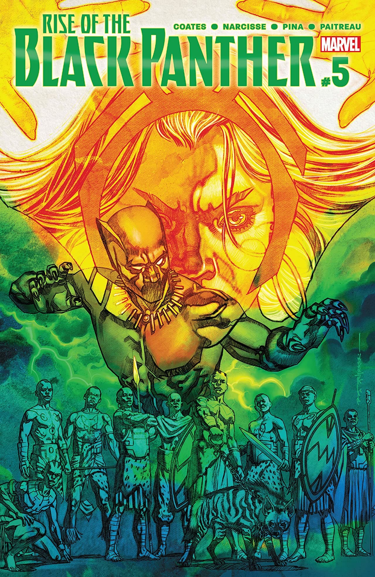 Rise of the Black Panther #5 cover