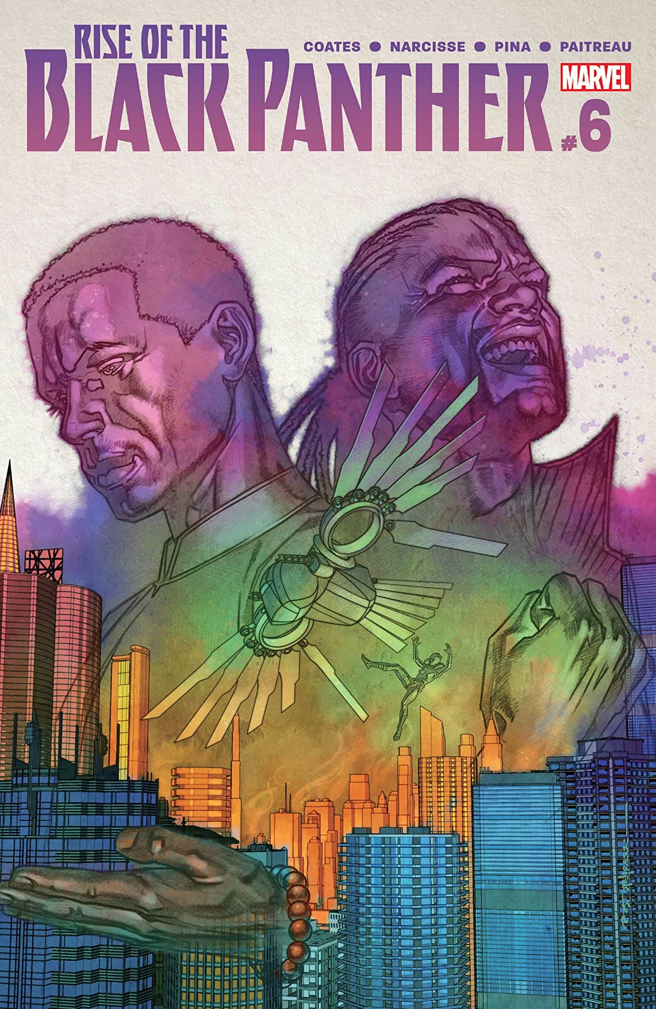 Rise of the Black Panther #6 cover