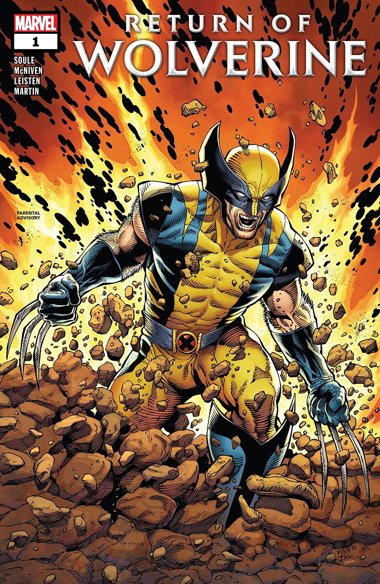 Return of Wolverine #1 cover