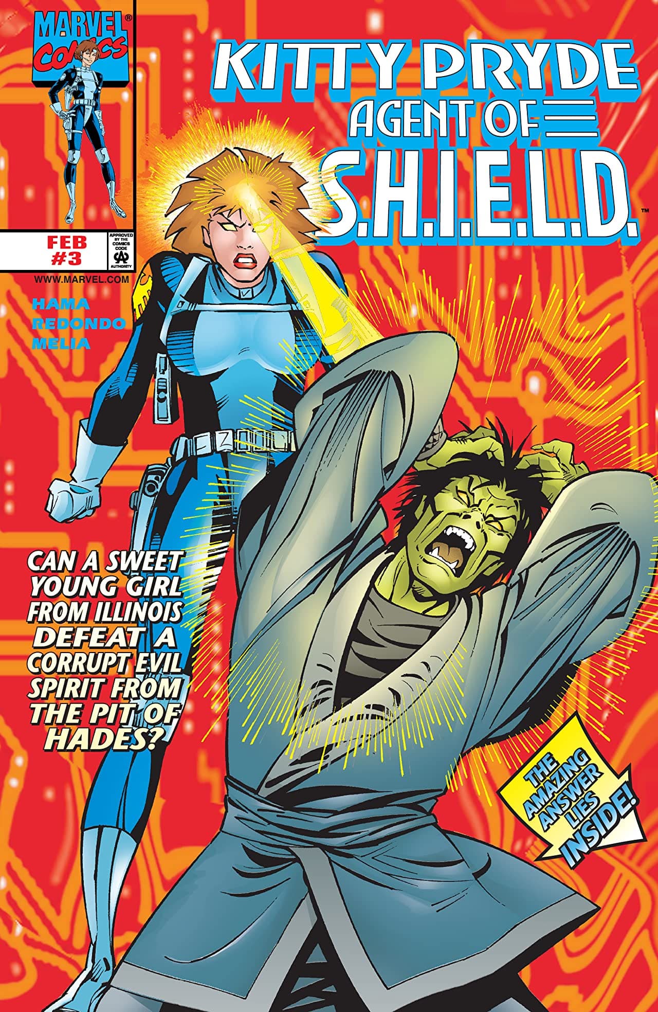 Kitty Pryde, Agent of S.H.I.E.L.D. #3 cover