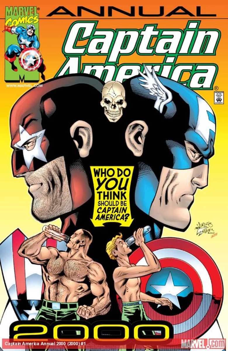 Captain America 2000 #1 cover
