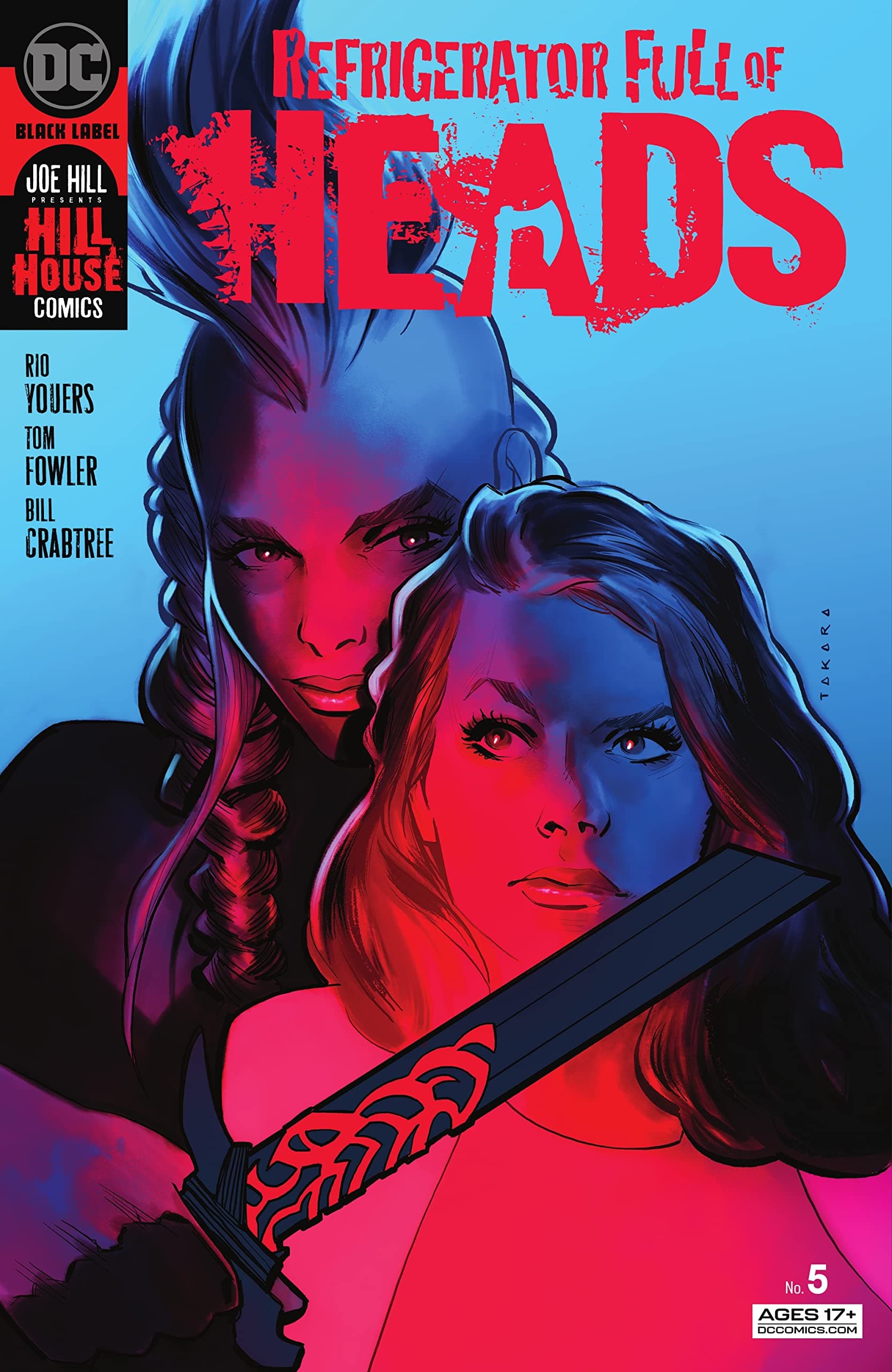 Refrigerator Full of Heads #5 cover