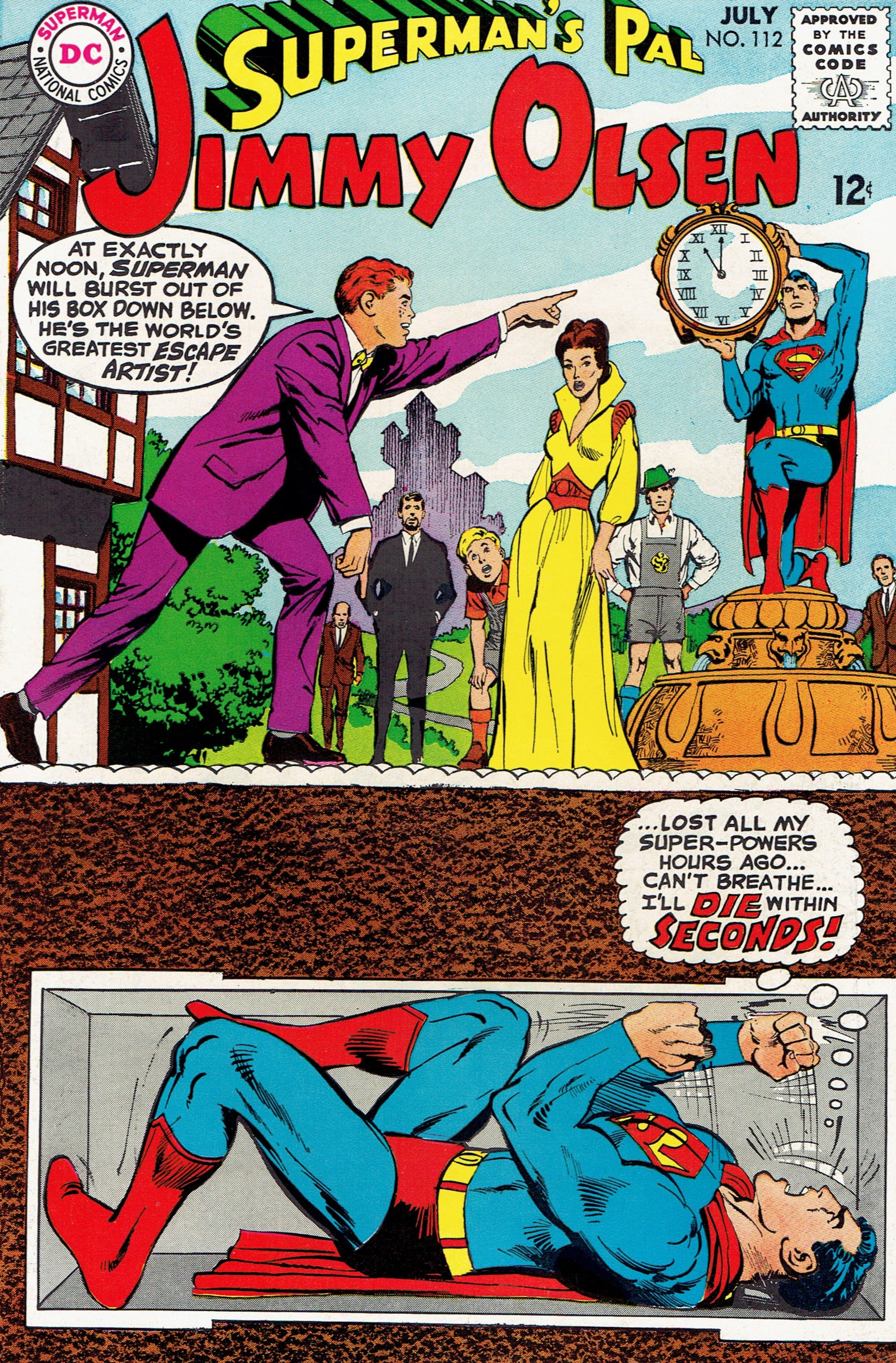 Superman's Pal, Jimmy Olsen #112