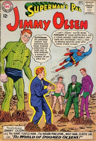 Superman's Pal, Jimmy Olsen #72