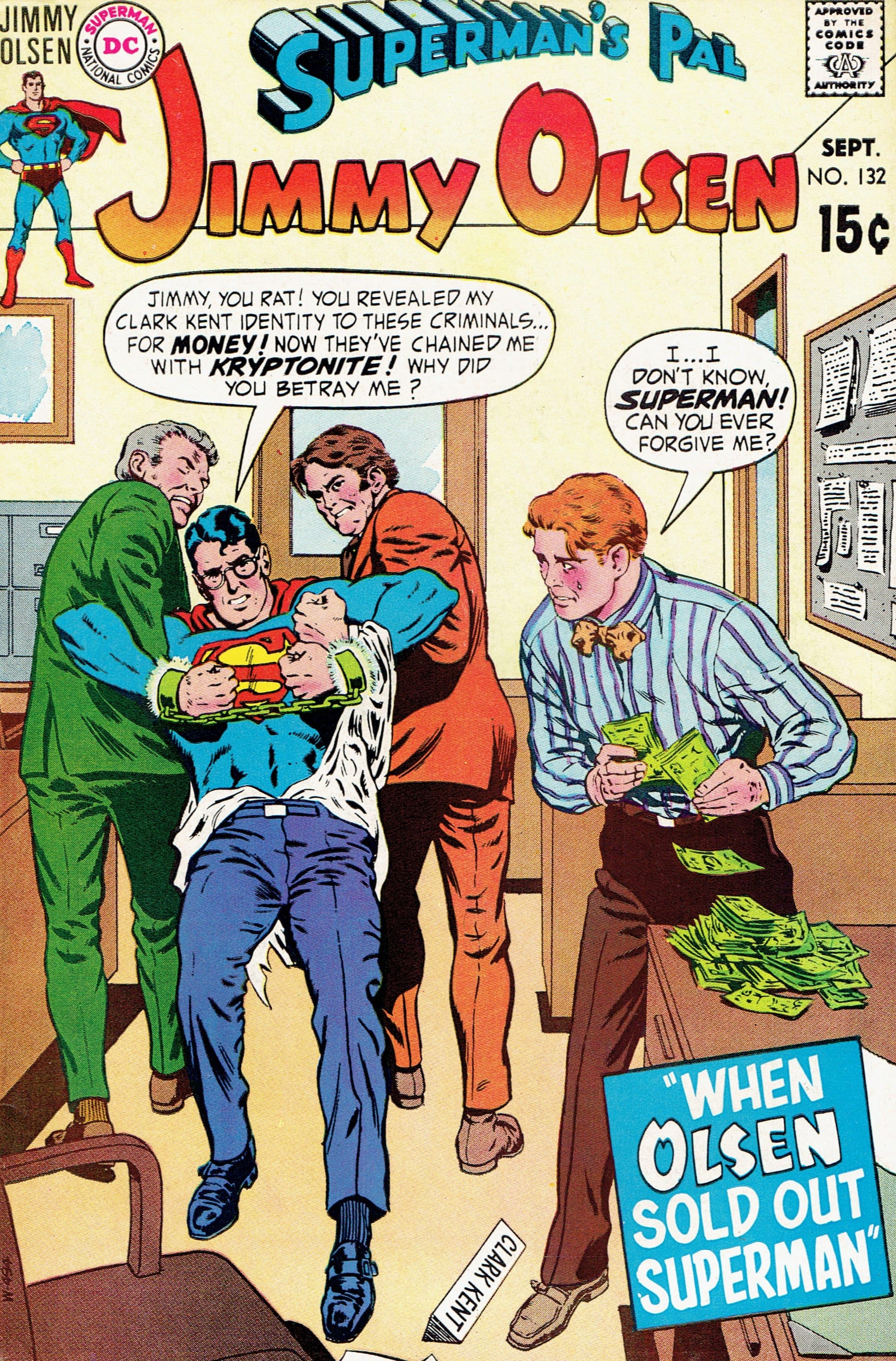 Superman's Pal, Jimmy Olsen #132