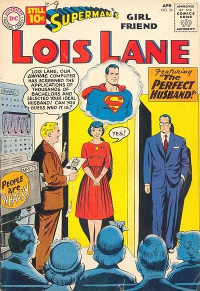 Superman's Girl Friend, Lois Lane #24 cover