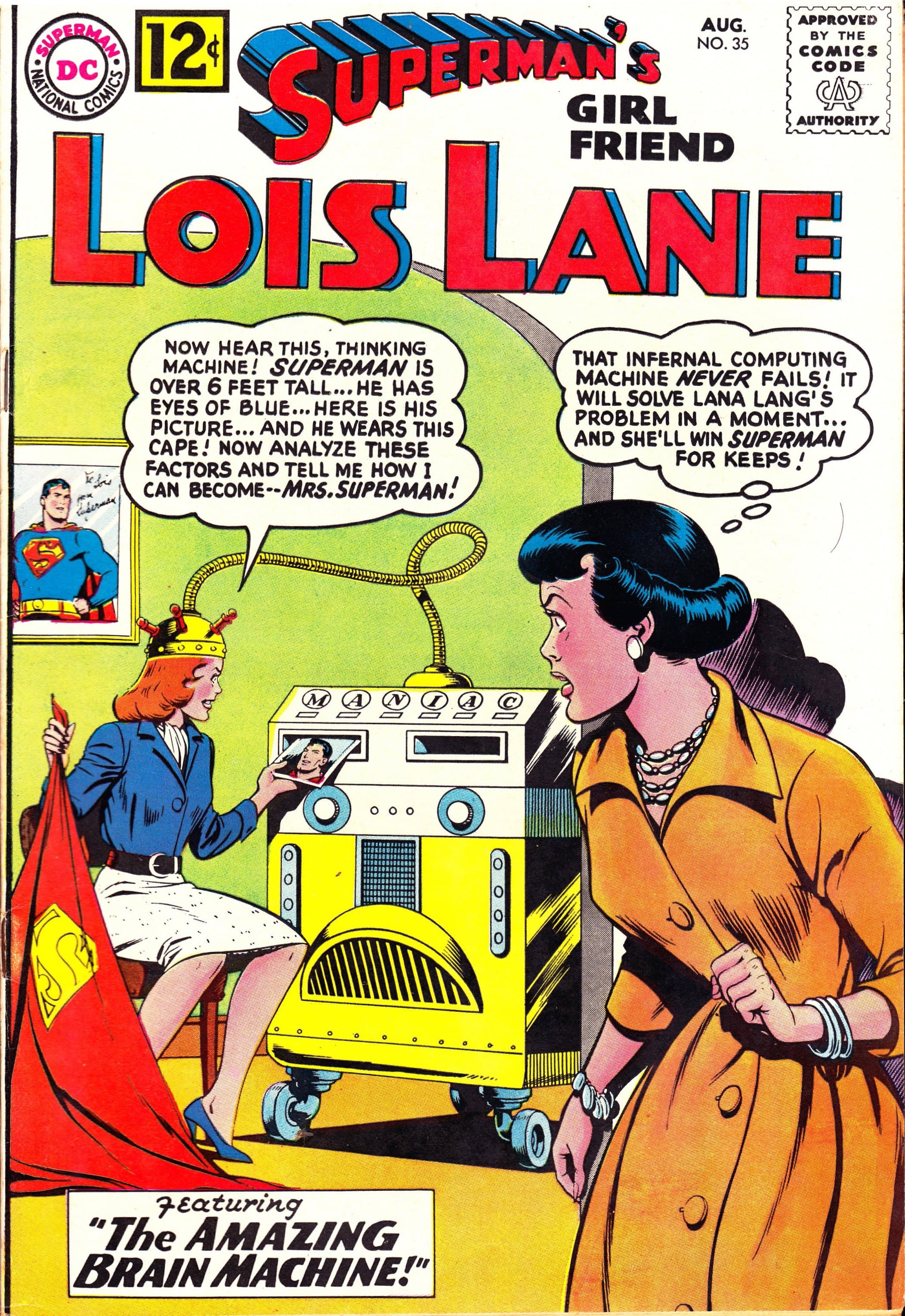 Superman's Girl Friend, Lois Lane #35 cover