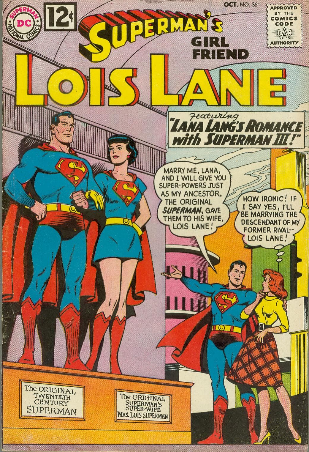 Superman's Girl Friend, Lois Lane #36 cover