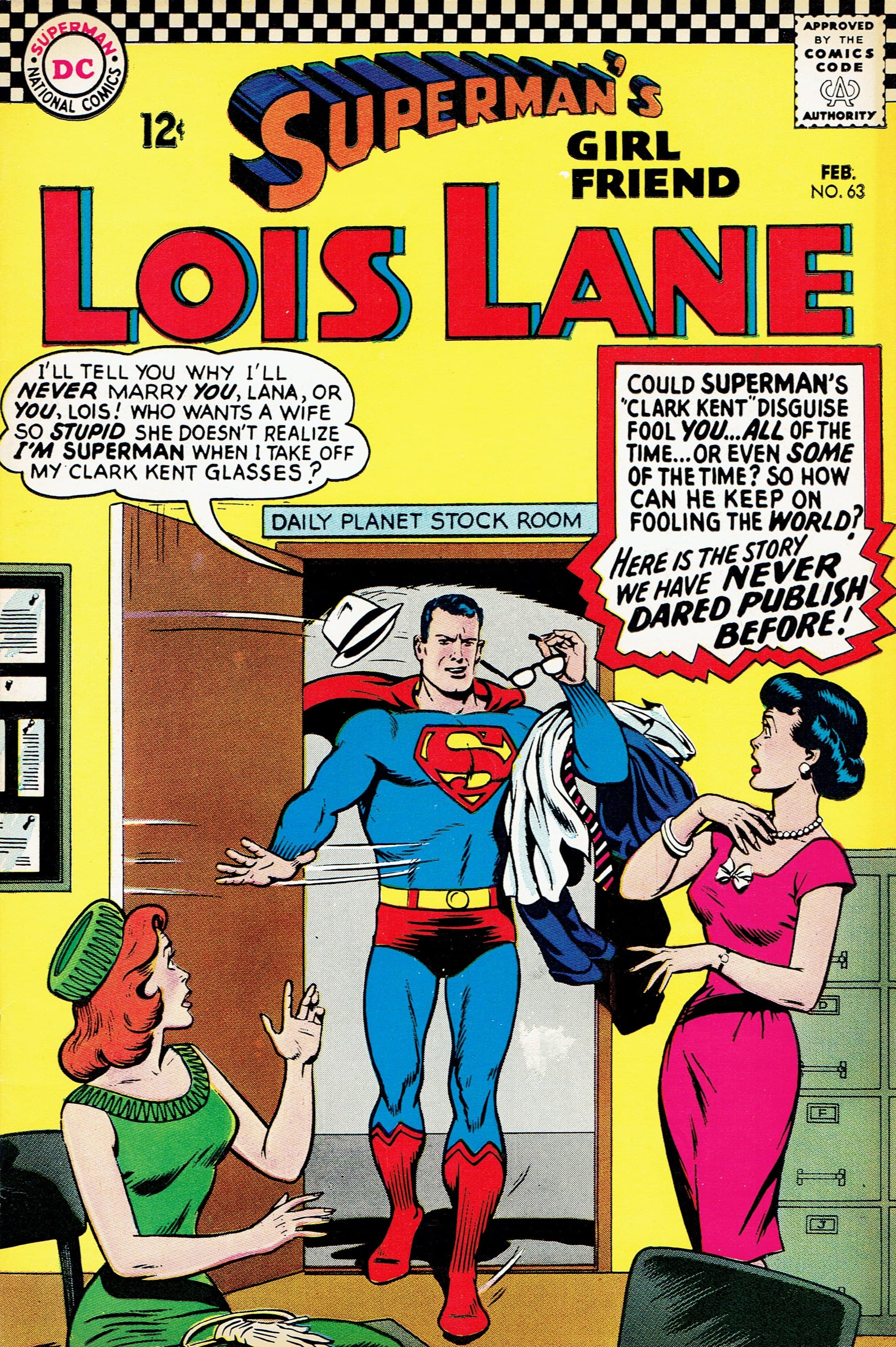 Superman's Girl Friend, Lois Lane #63 cover