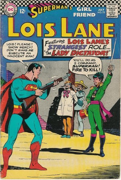 Superman's Girl Friend, Lois Lane #75 cover