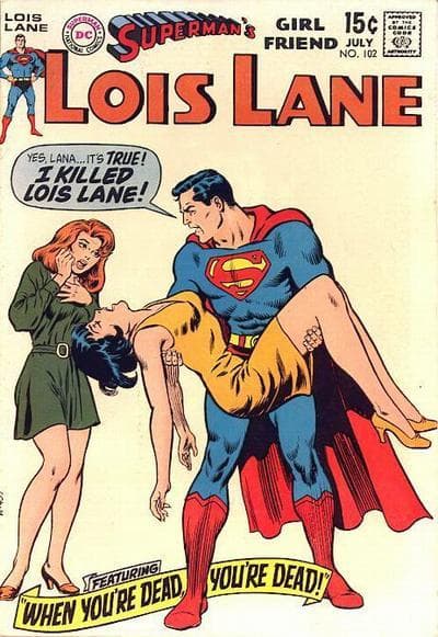 Superman's Girl Friend, Lois Lane #102 cover