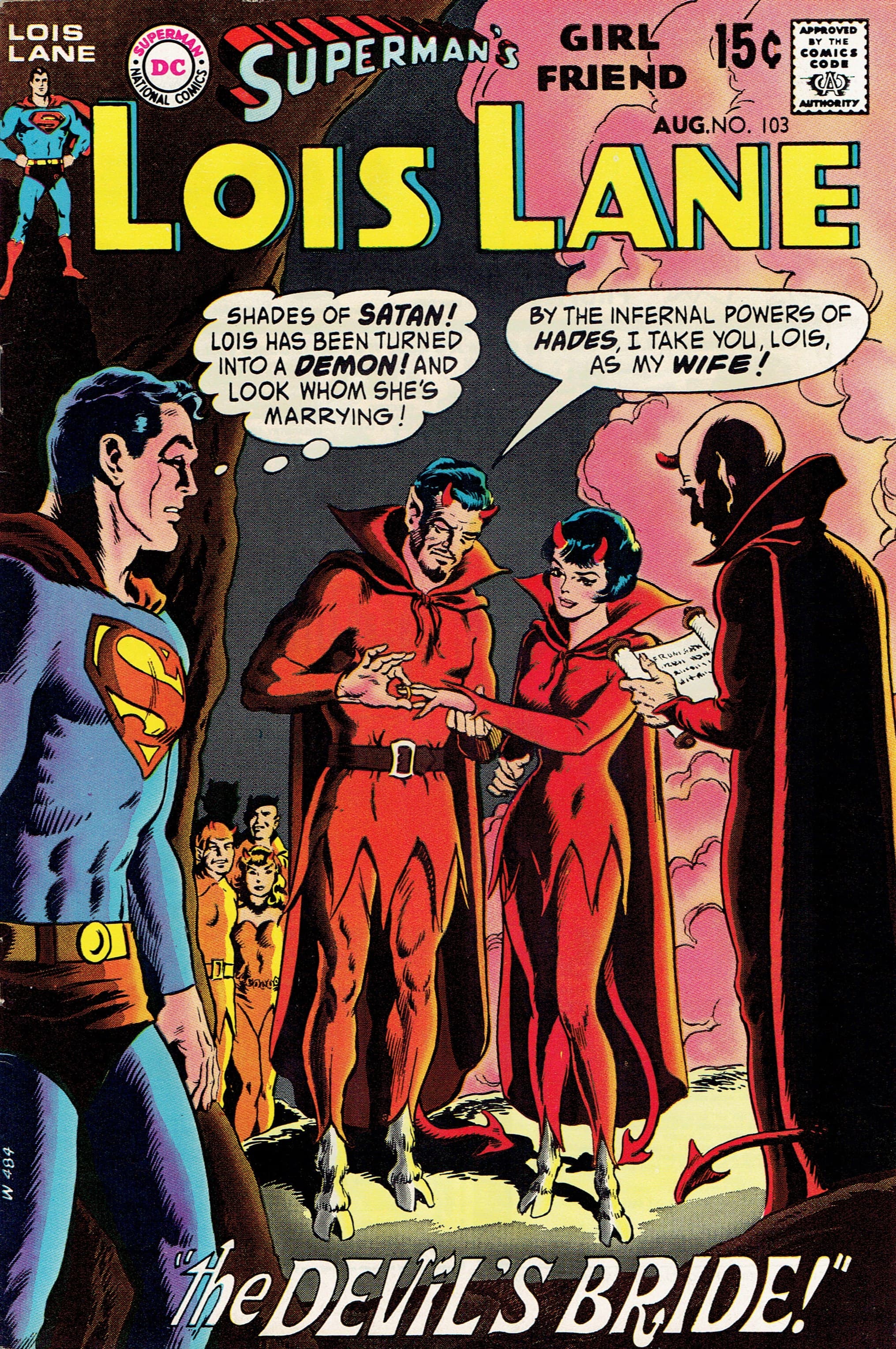 Superman's Girl Friend, Lois Lane #103 cover