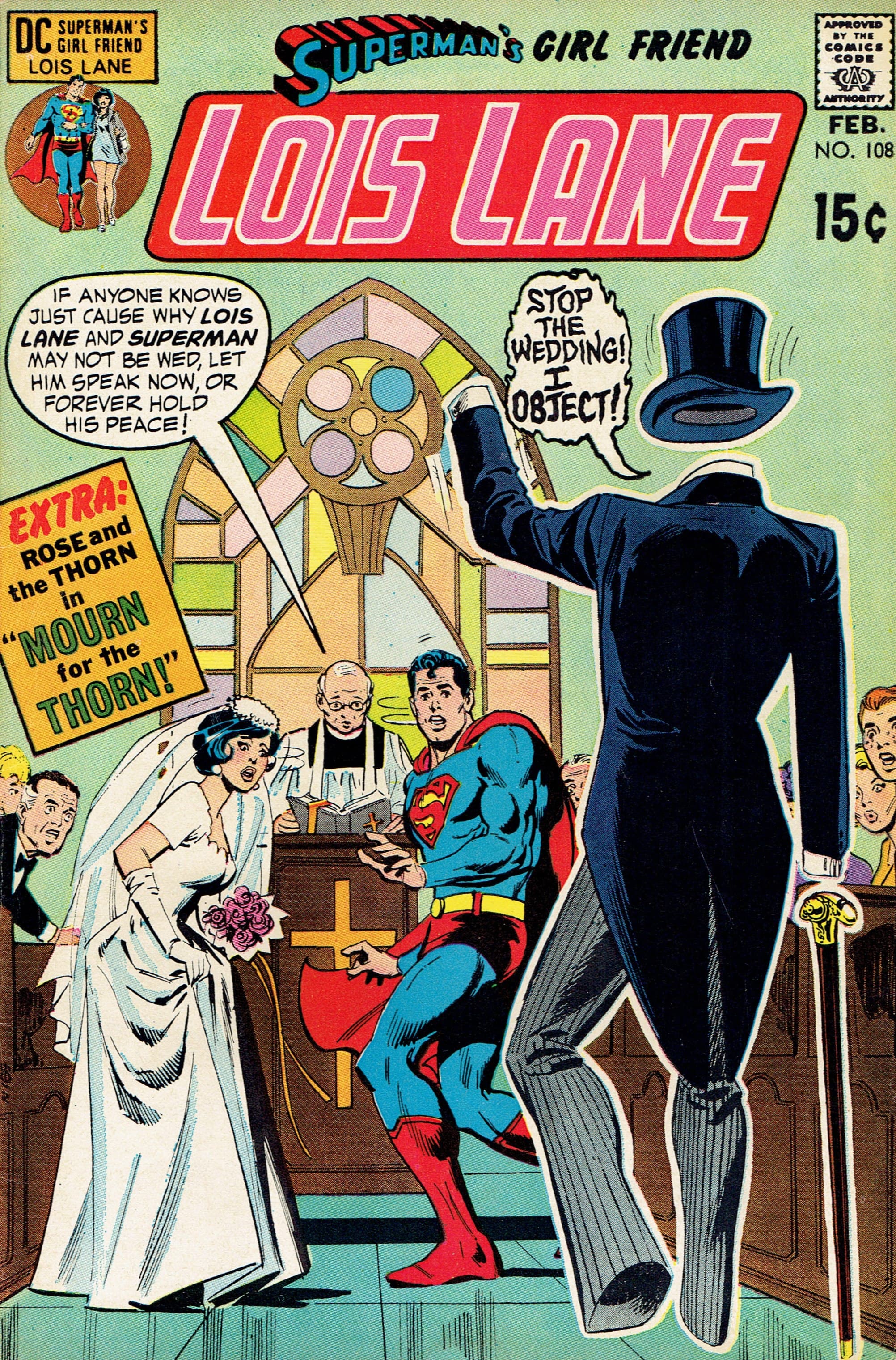 Superman's Girl Friend, Lois Lane #108 cover