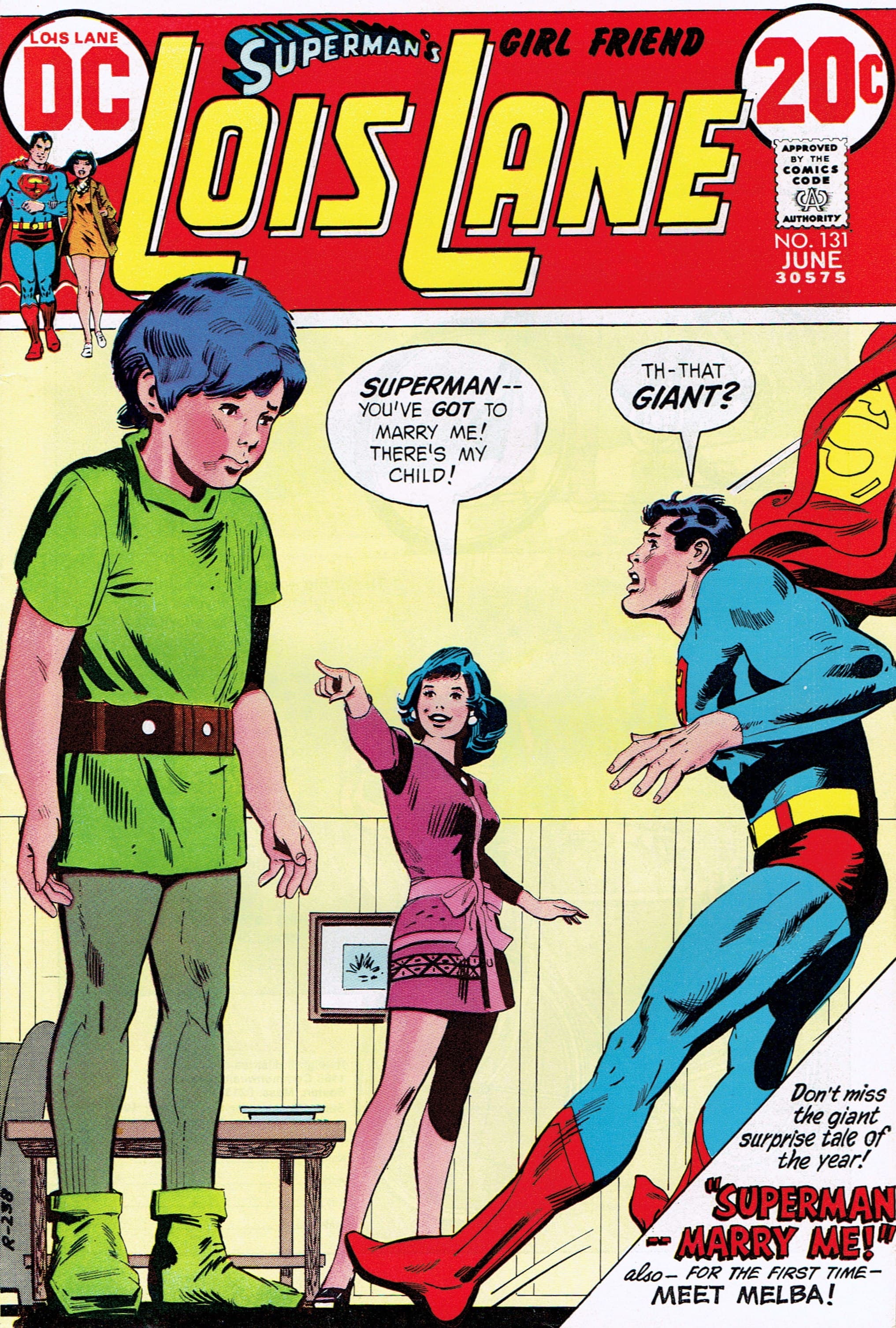 Superman's Girl Friend, Lois Lane #131 cover