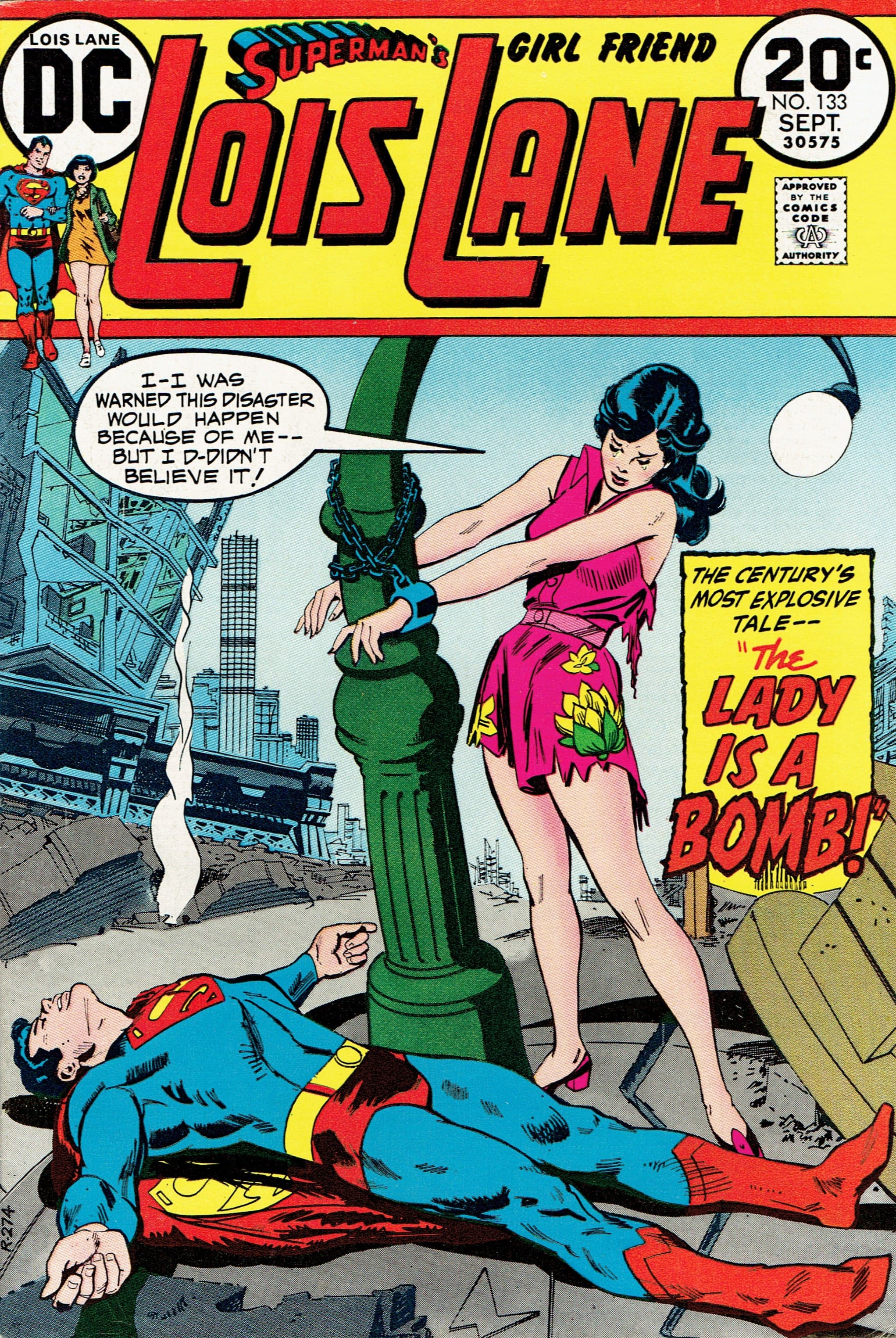 Superman's Girl Friend, Lois Lane #133 cover