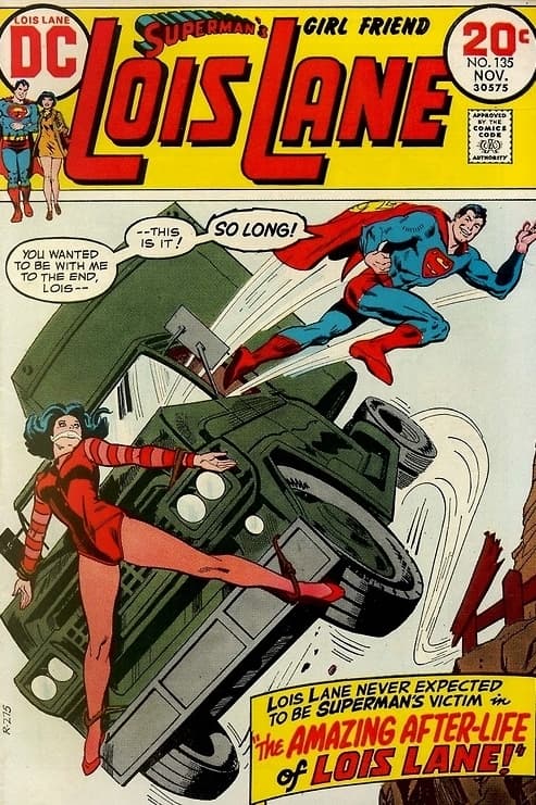 Superman's Girl Friend, Lois Lane #135 cover