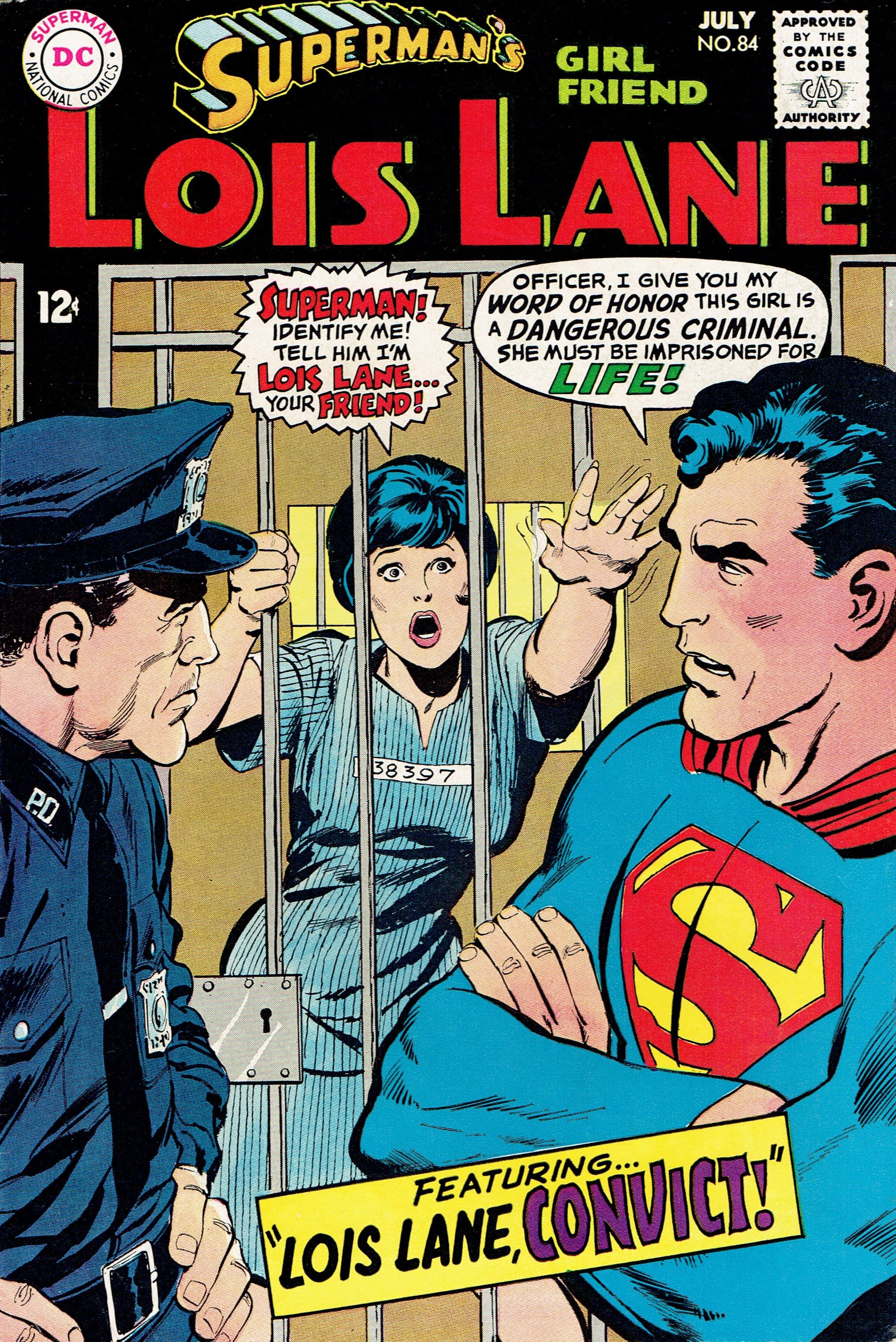 Superman's Girl Friend, Lois Lane #84 cover