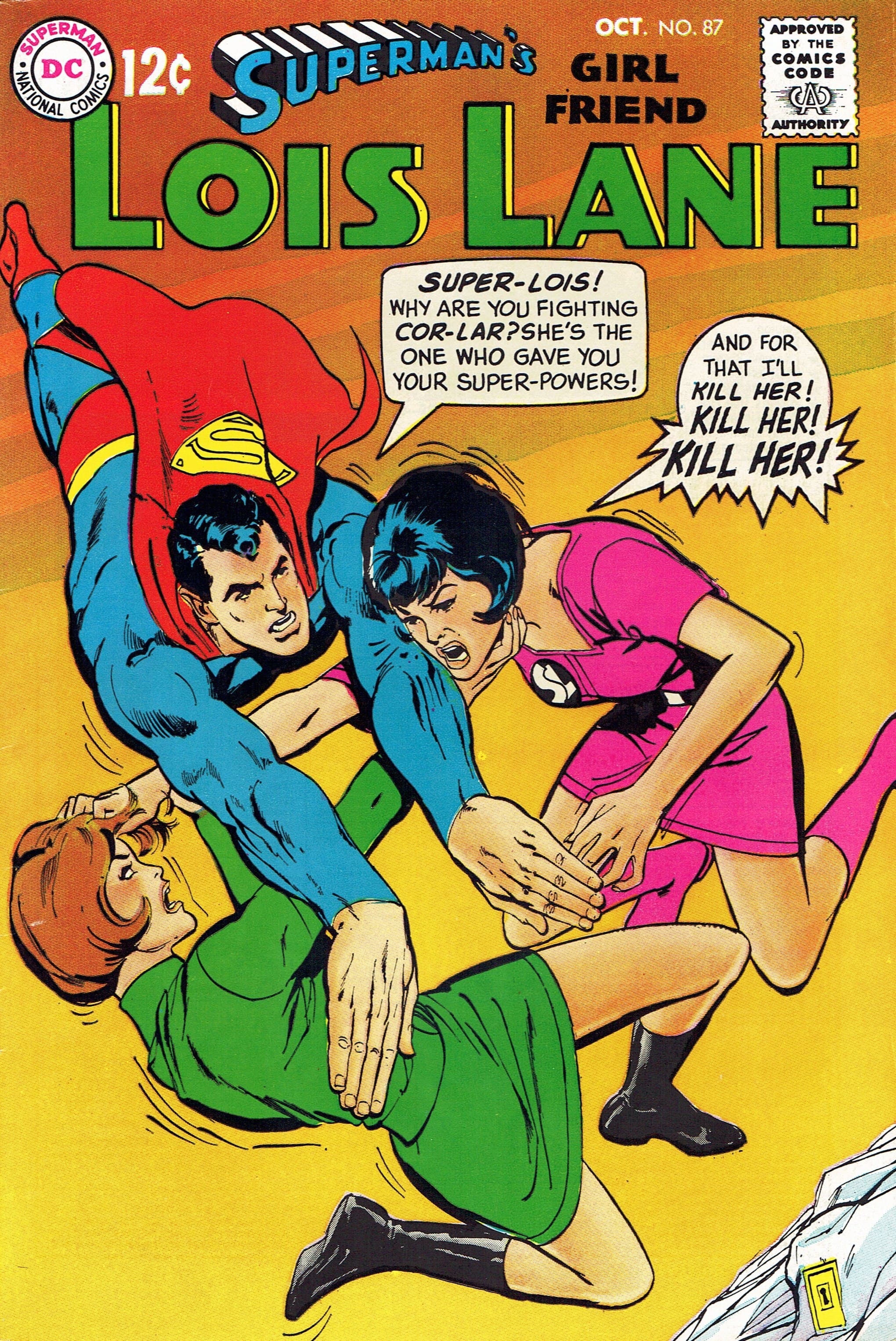 Superman's Girl Friend, Lois Lane #87 cover