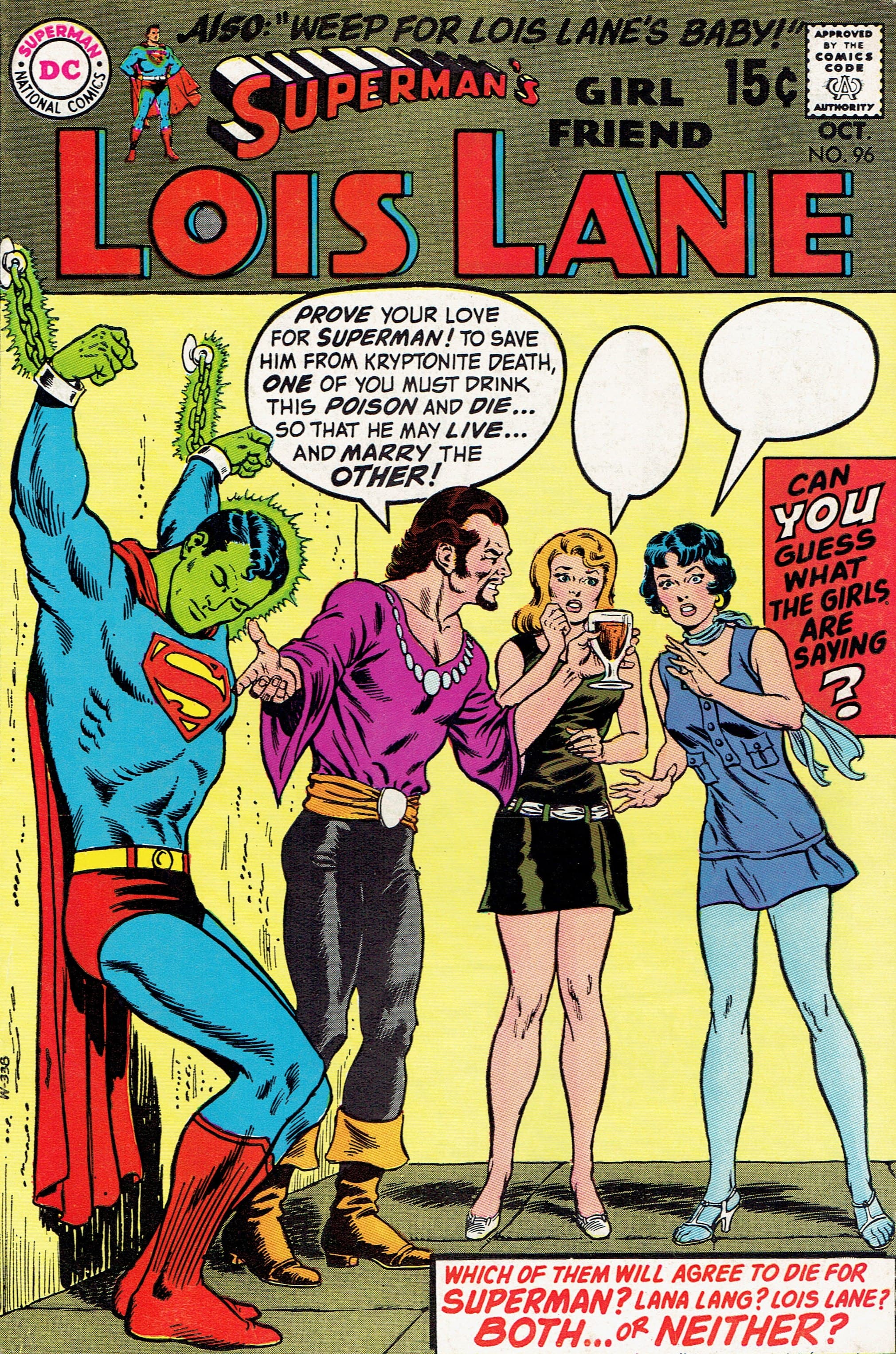 Superman's Girl Friend, Lois Lane #96 cover