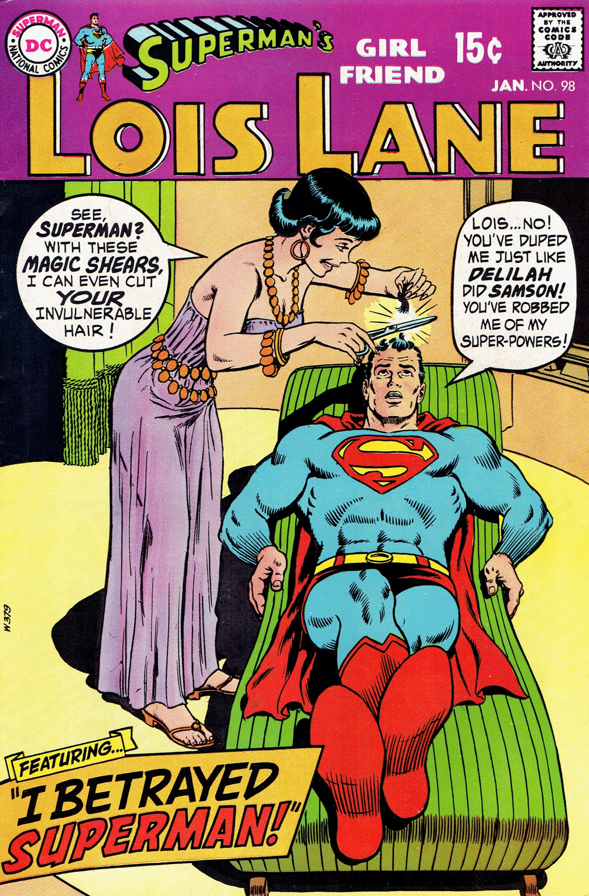 Superman's Girl Friend, Lois Lane #98 cover