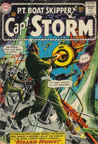 Capt. Storm #1 cover
